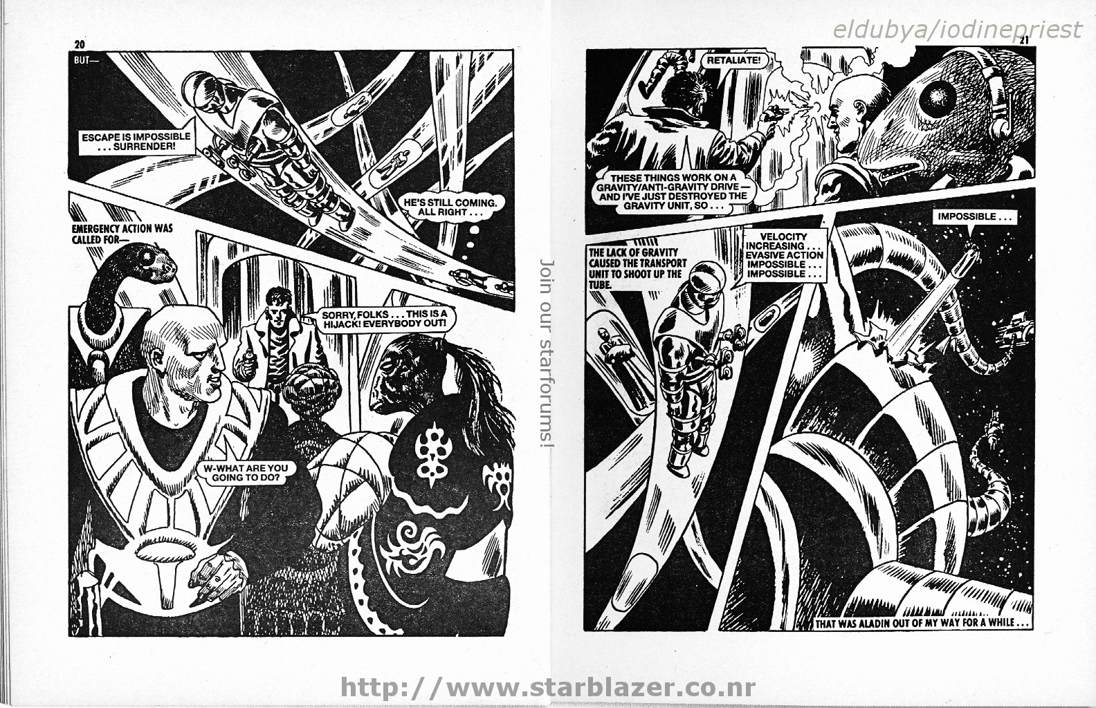 Read online Starblazer comic -  Issue #205 - 12
