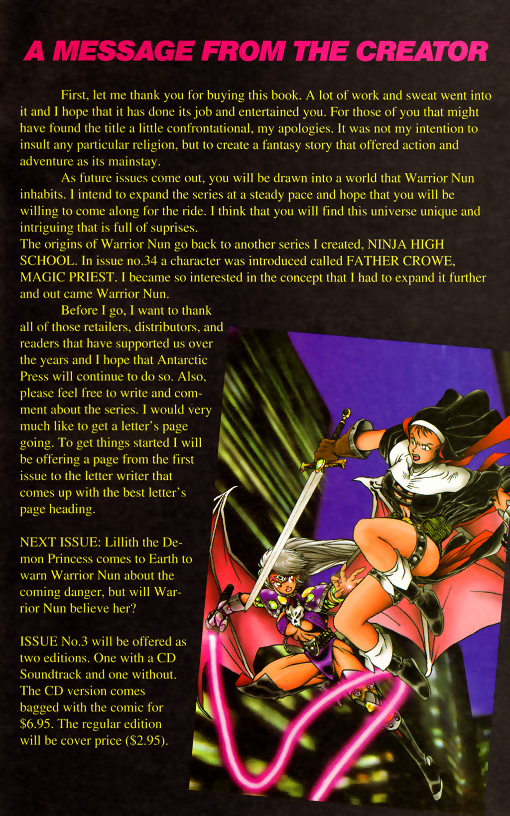 Read online Warrior Nun Areala (1994) comic -  Issue #1 - 28