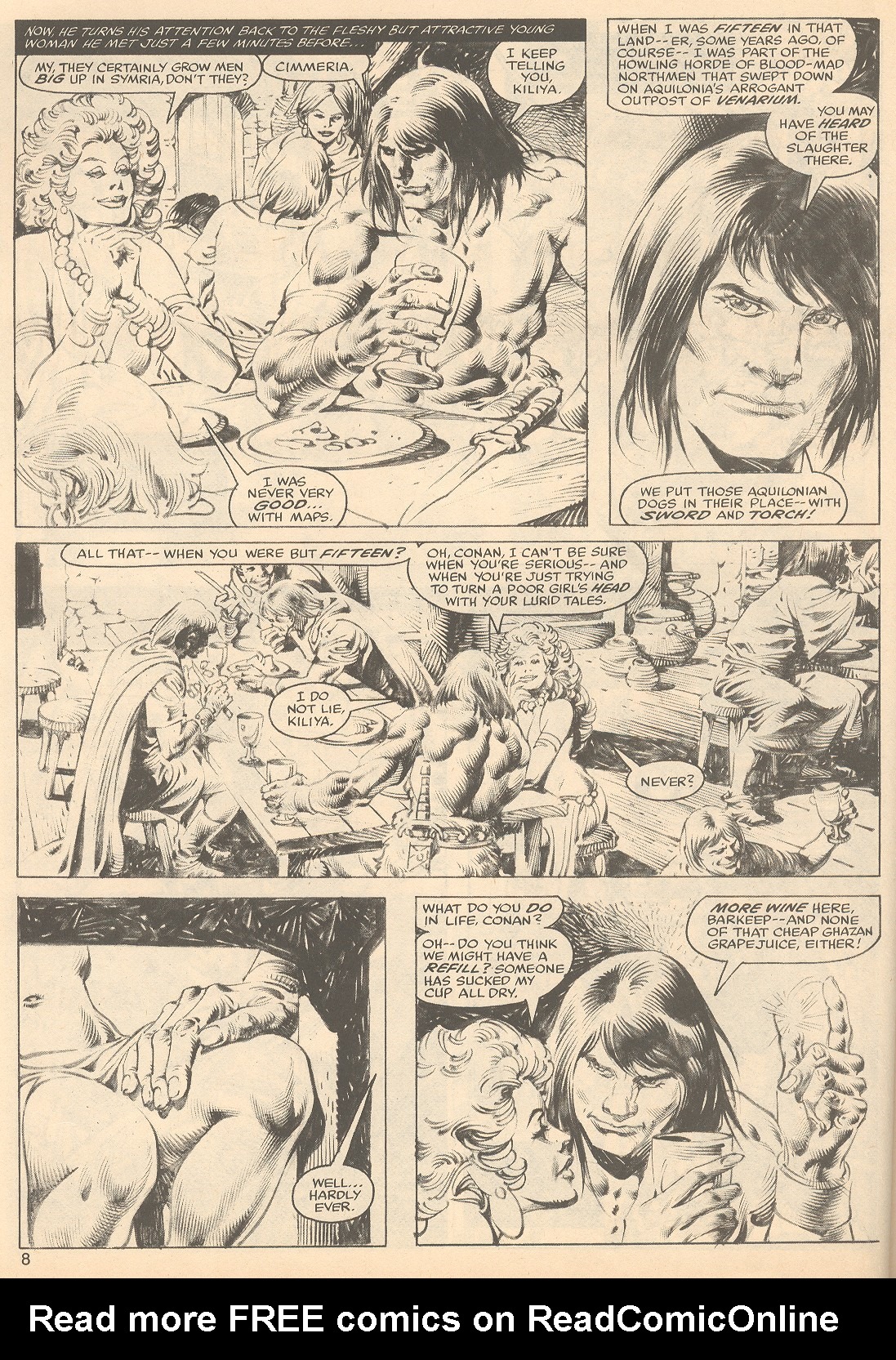 Read online The Savage Sword Of Conan comic -  Issue #53 - 8