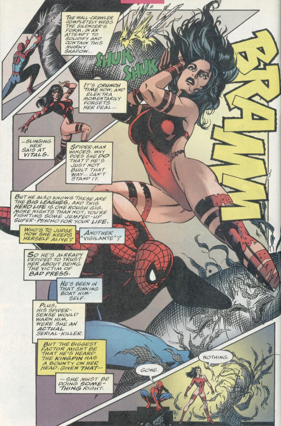 Read online Peter Parker: Spider-Man / Elektra '98 comic -  Issue # Full - 35