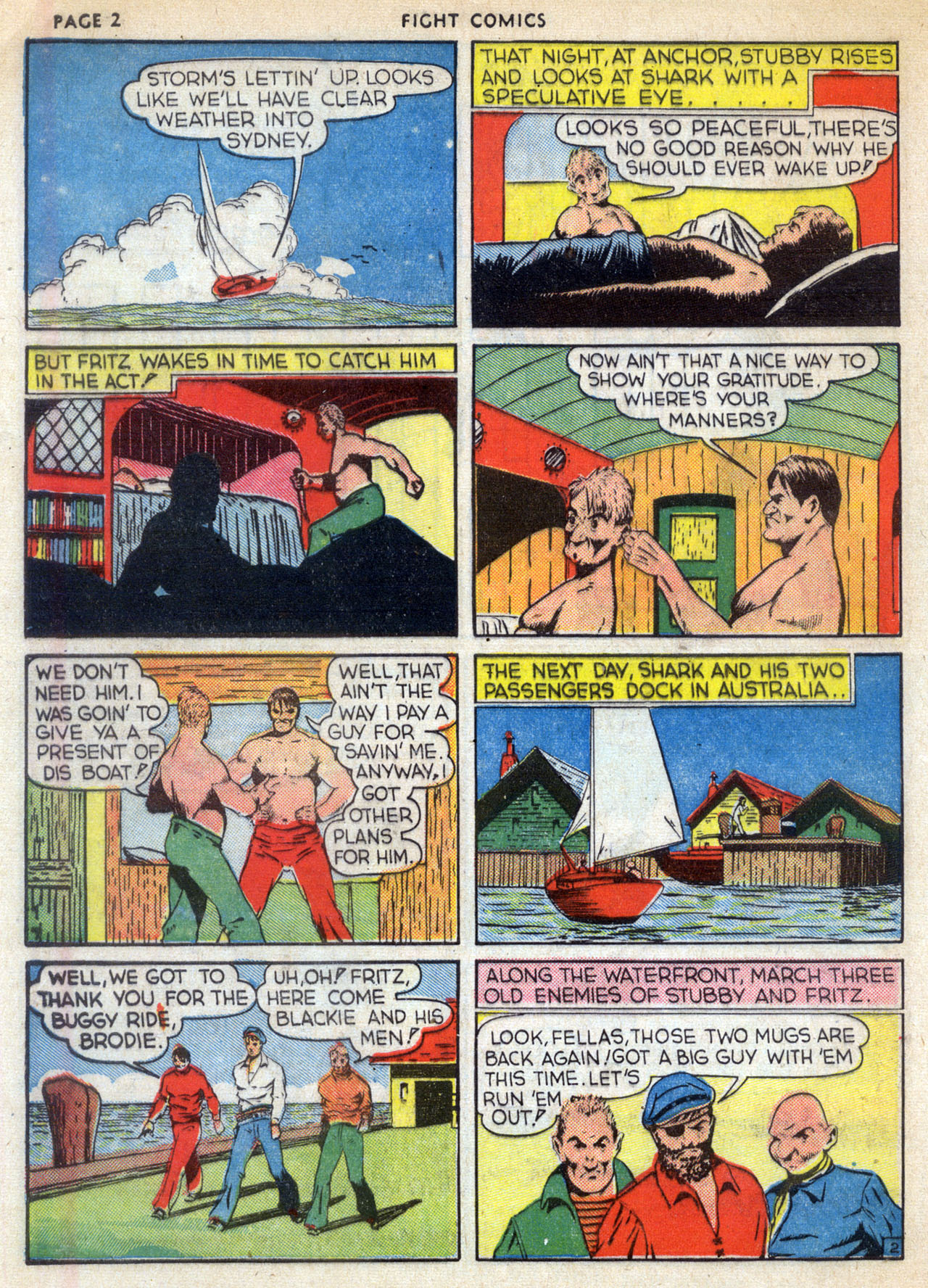 Read online Fight Comics comic -  Issue #4 - 4