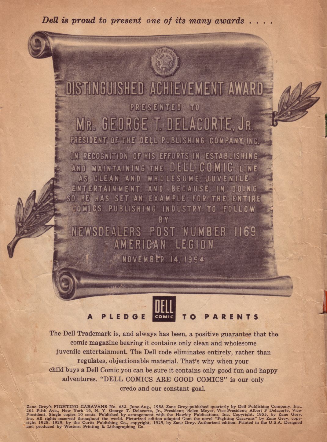 Read online Four Color Comics comic -  Issue #632 - 2