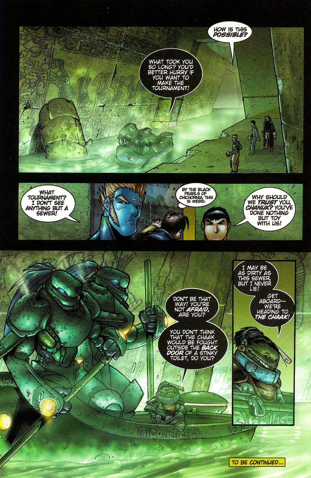 Read online Battle Gods: Warriors of the Chaak comic -  Issue #4 - 23