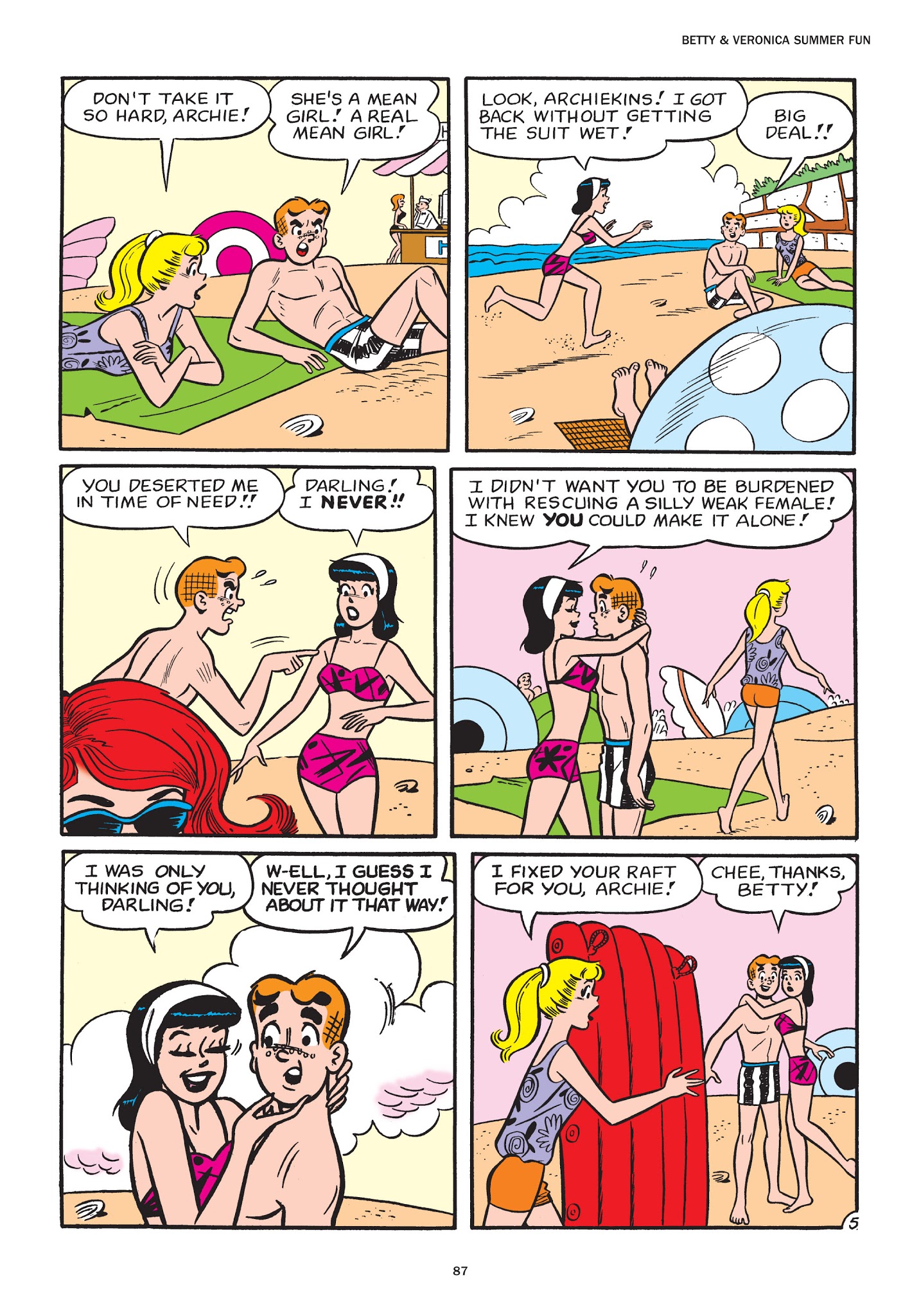 Read online Betty and Veronica Summer Fun comic -  Issue # TPB - 89