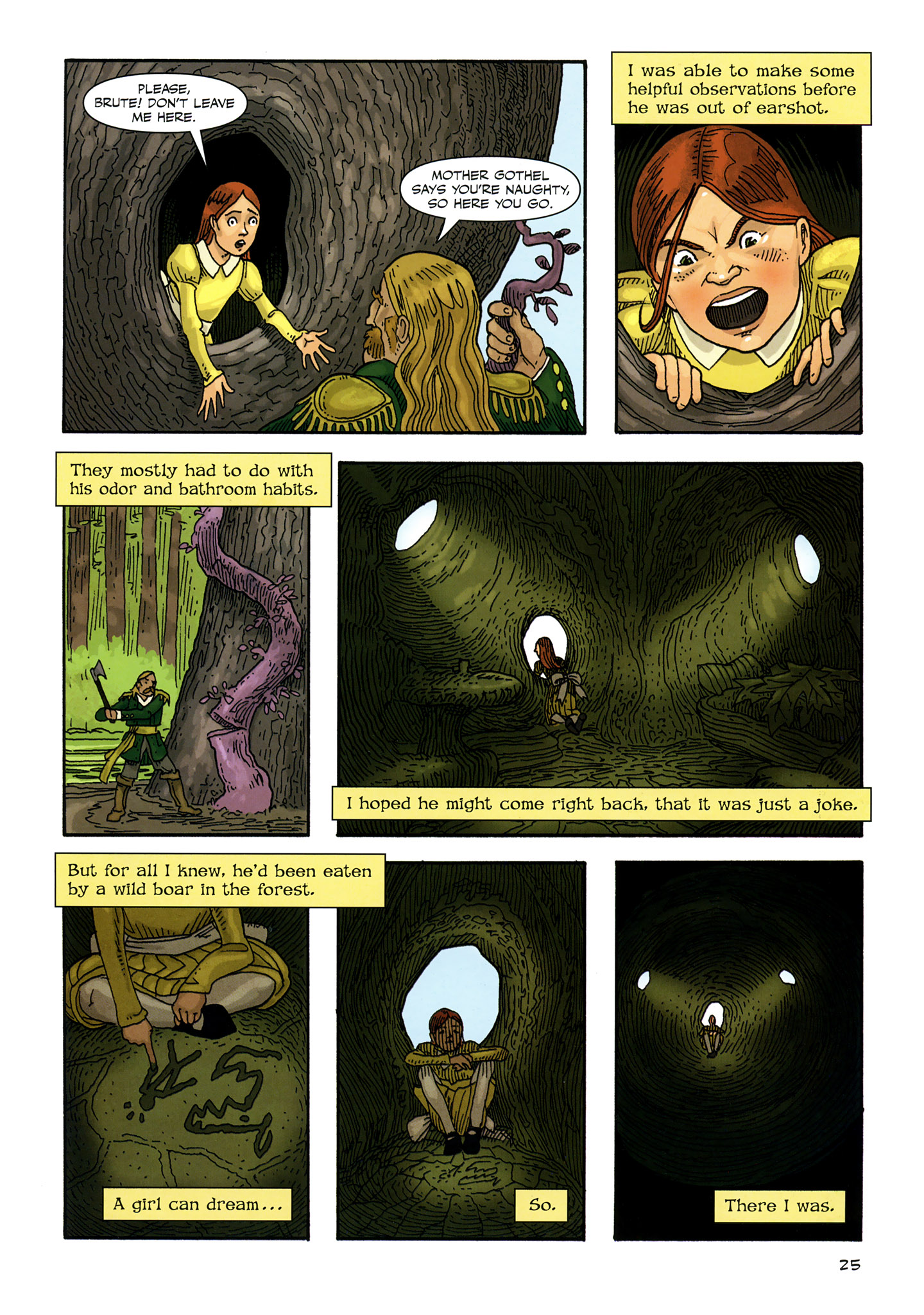 Read online Rapunzel's Revenge comic -  Issue # TPB - 27