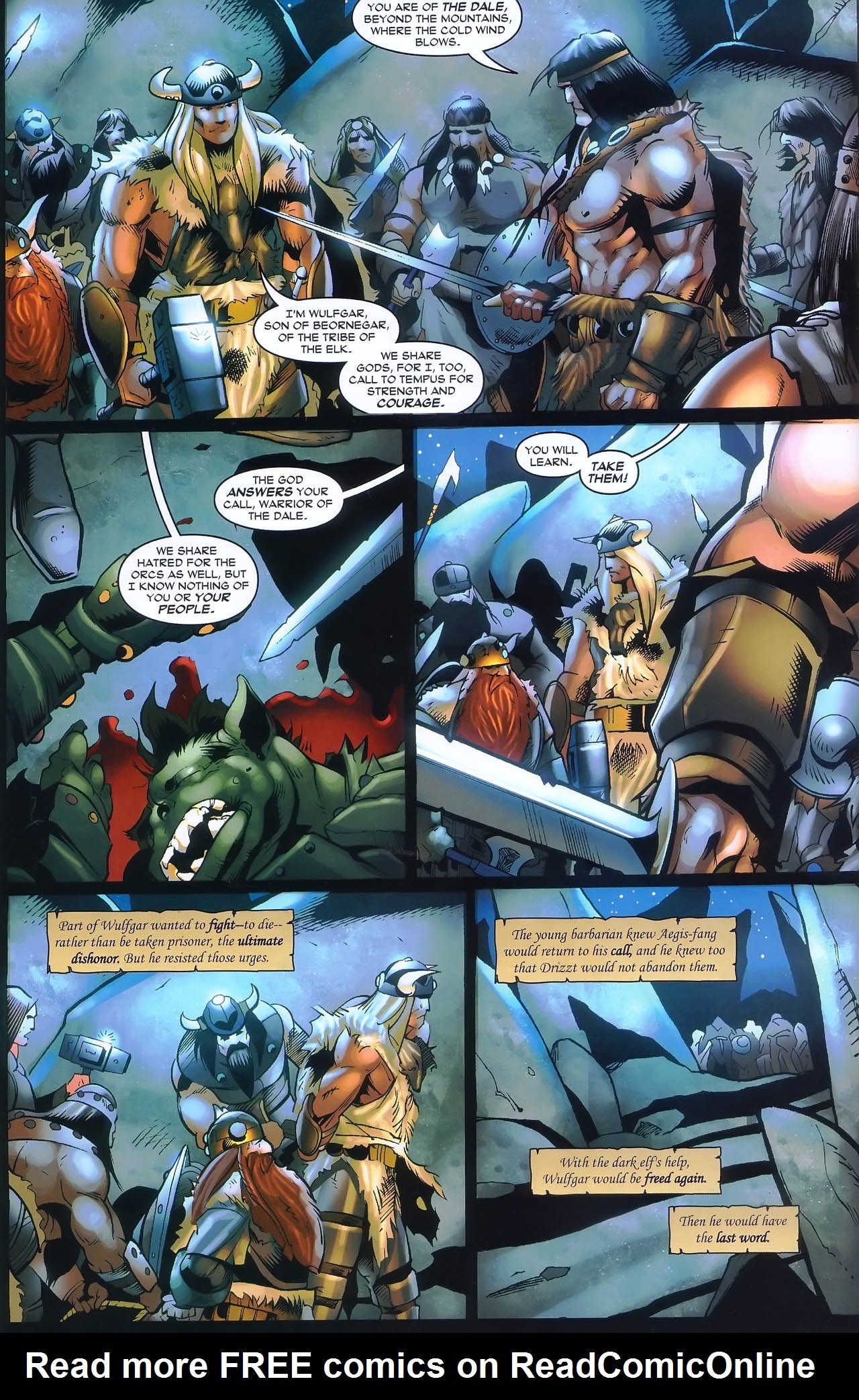 Read online Forgotten Realms: Streams of Silver comic -  Issue #1 - 29