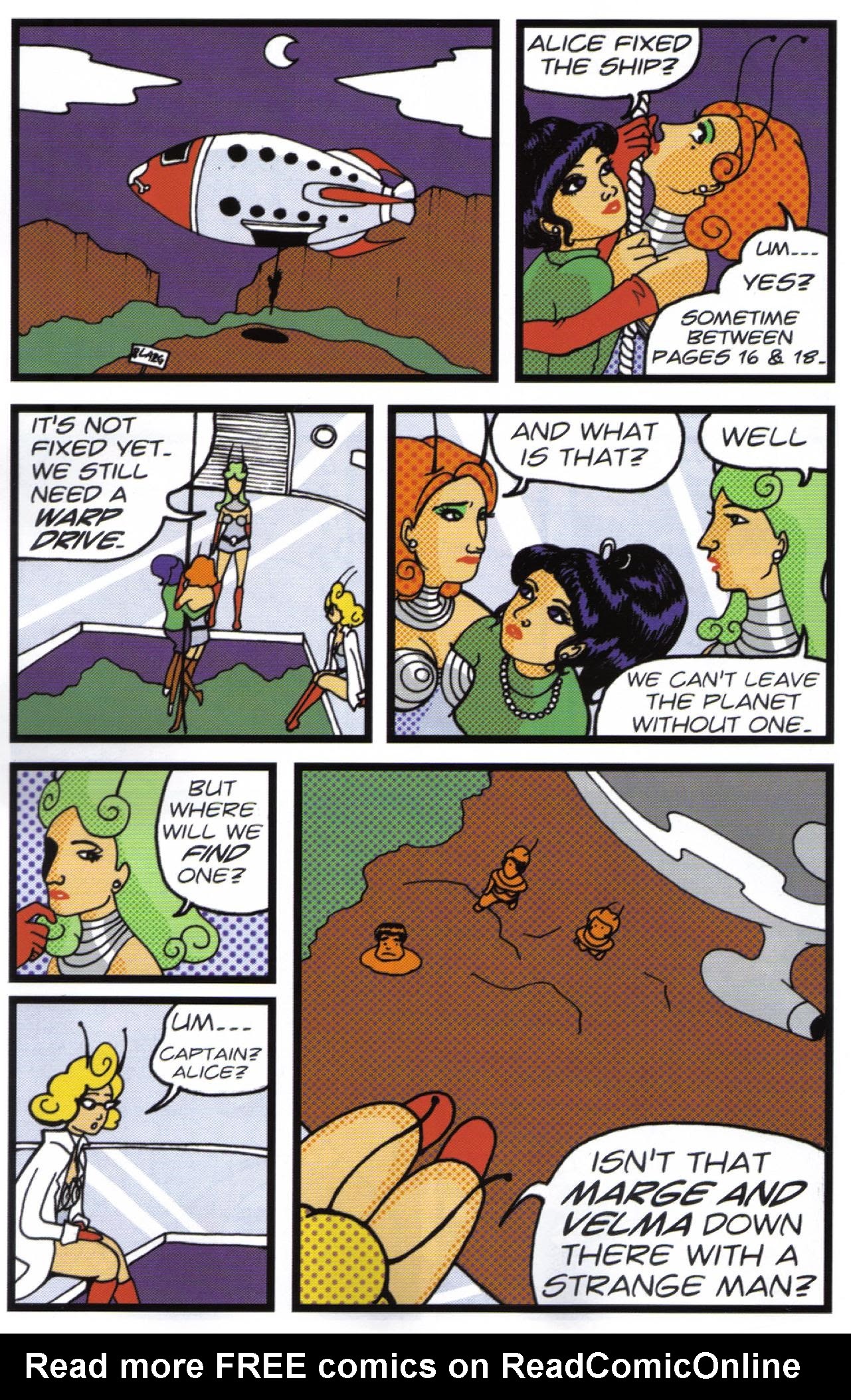 Read online I Was Kidnapped By Lesbian Pirates From Outer Space comic -  Issue #3 - 22