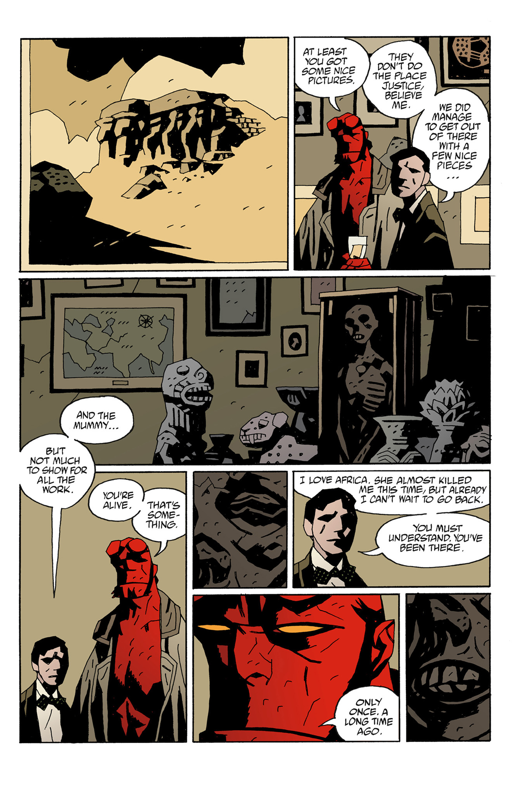 Read online Hellboy: The Troll Witch and Others comic -  Issue # TPB - 85