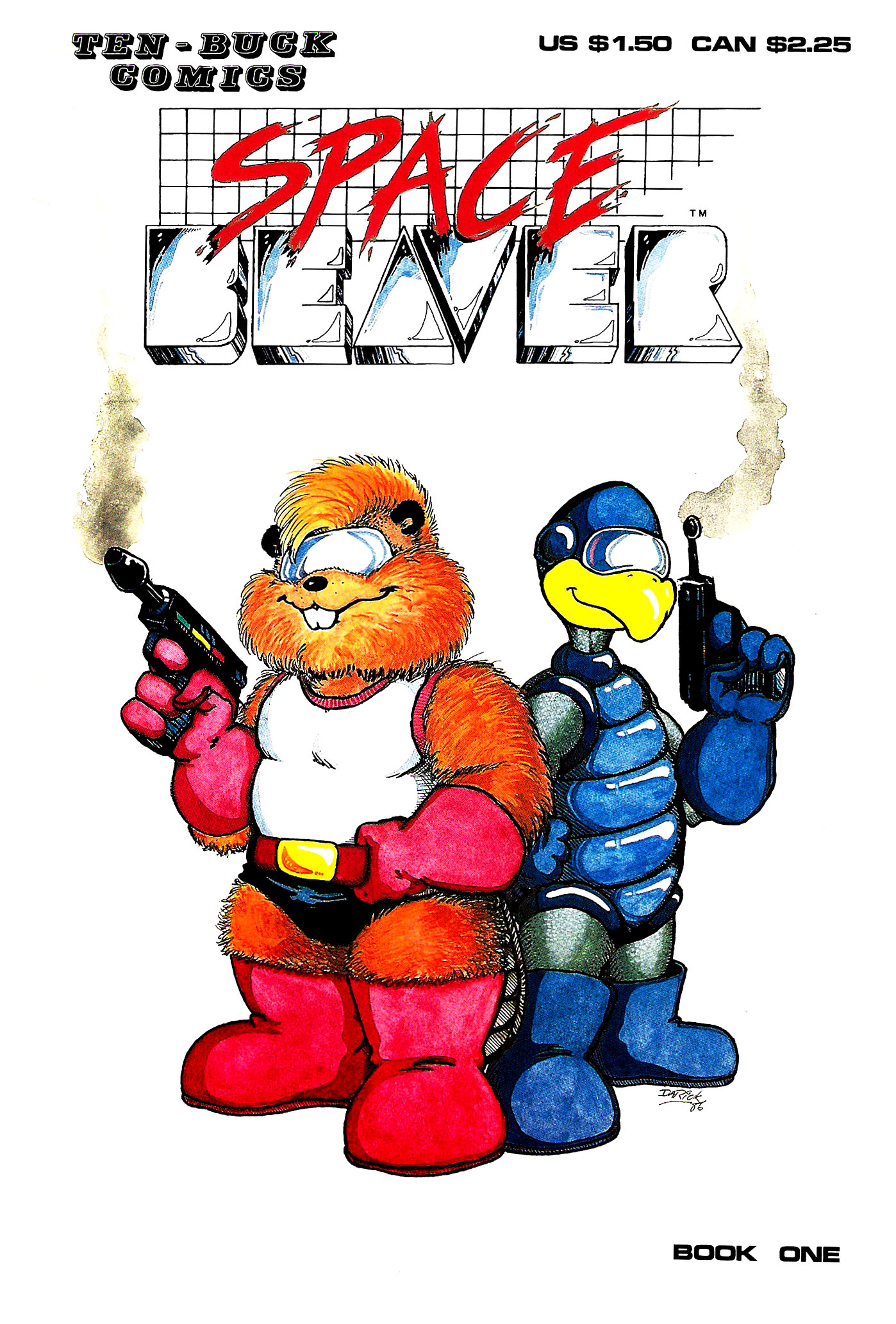 Read online Space Beaver comic -  Issue #1 - 1