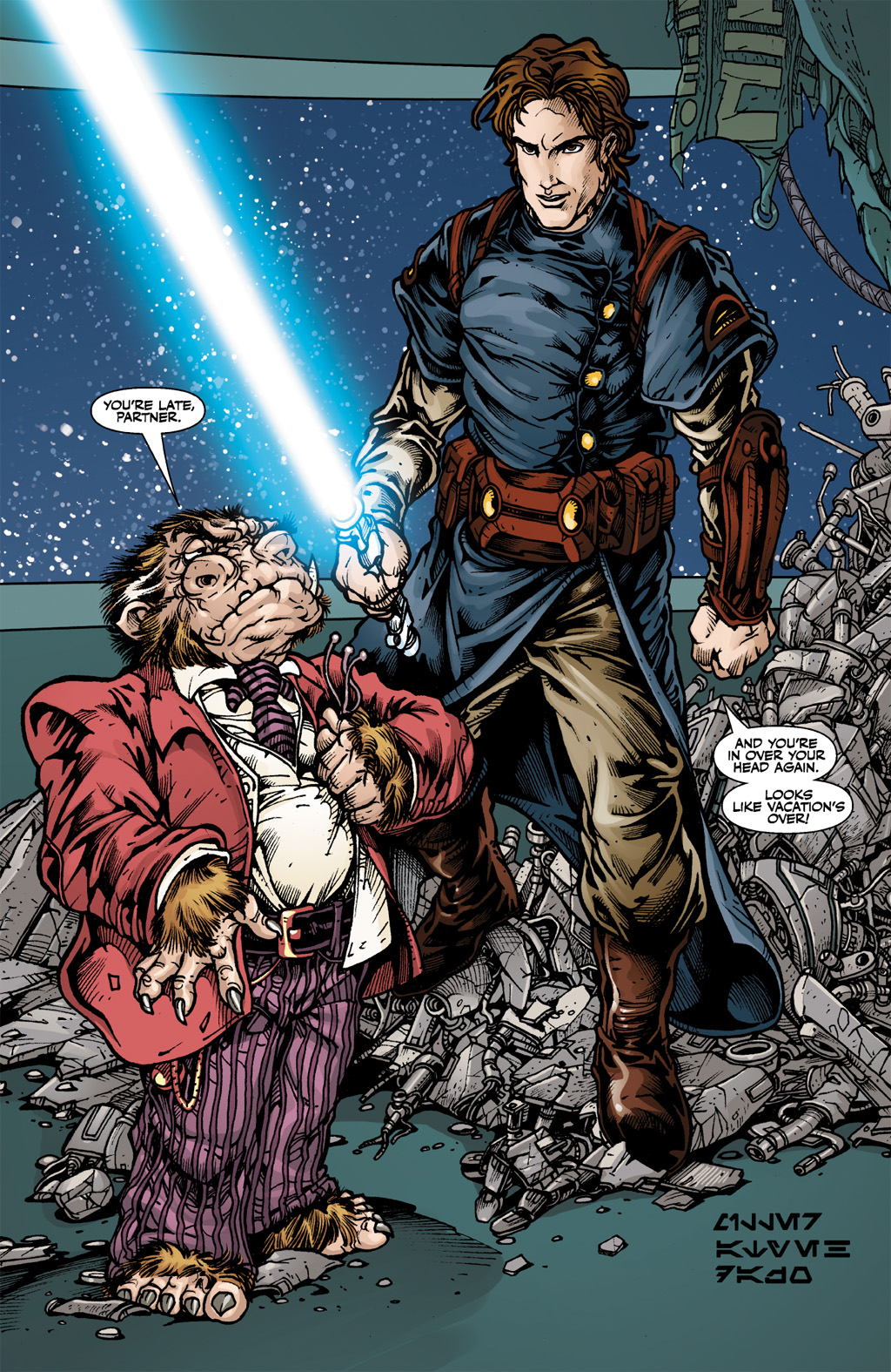 Read online Star Wars: Knights Of The Old Republic comic -  Issue #36 - 24