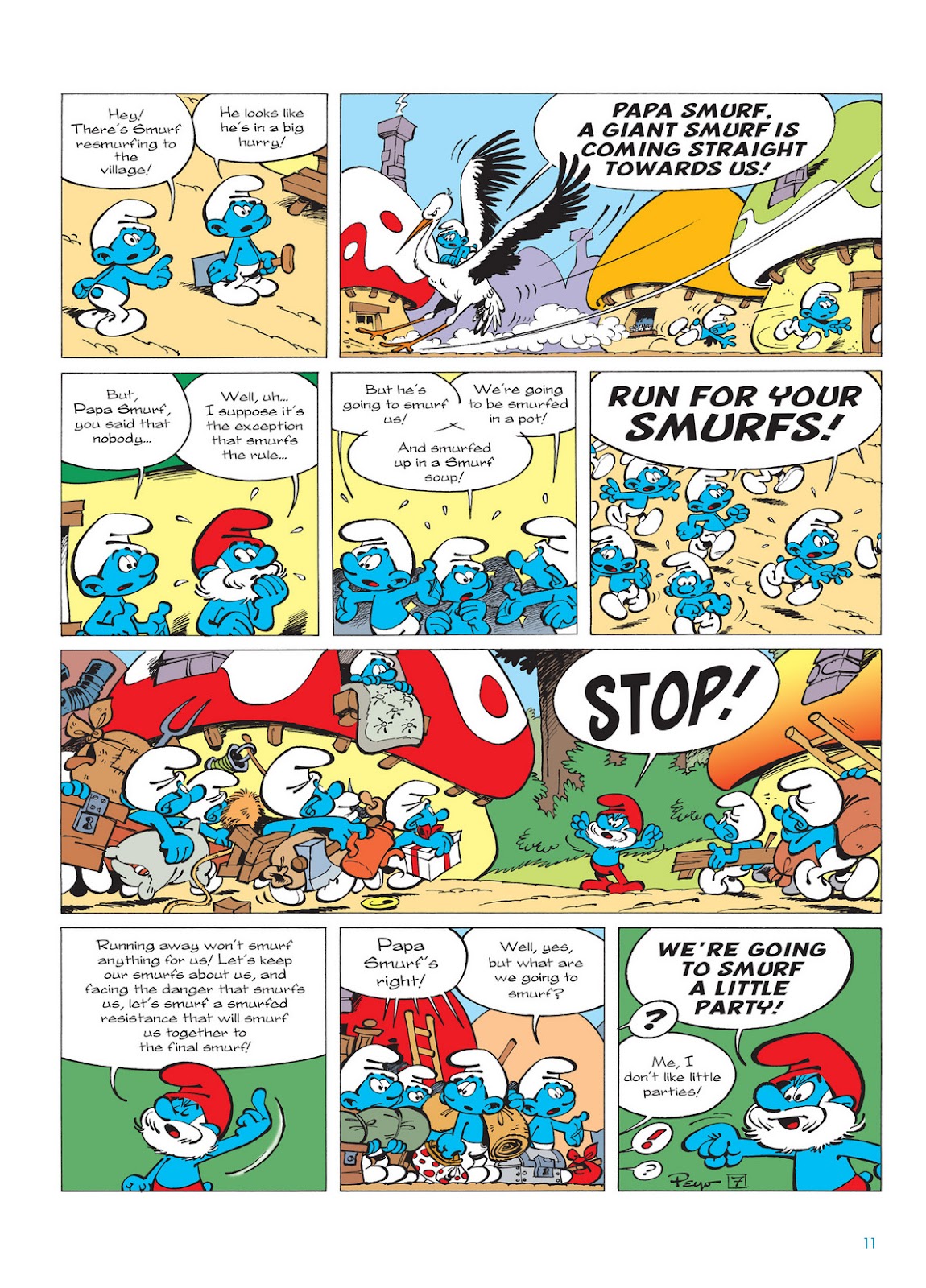Read online The Smurfs comic -  Issue #13 - 11