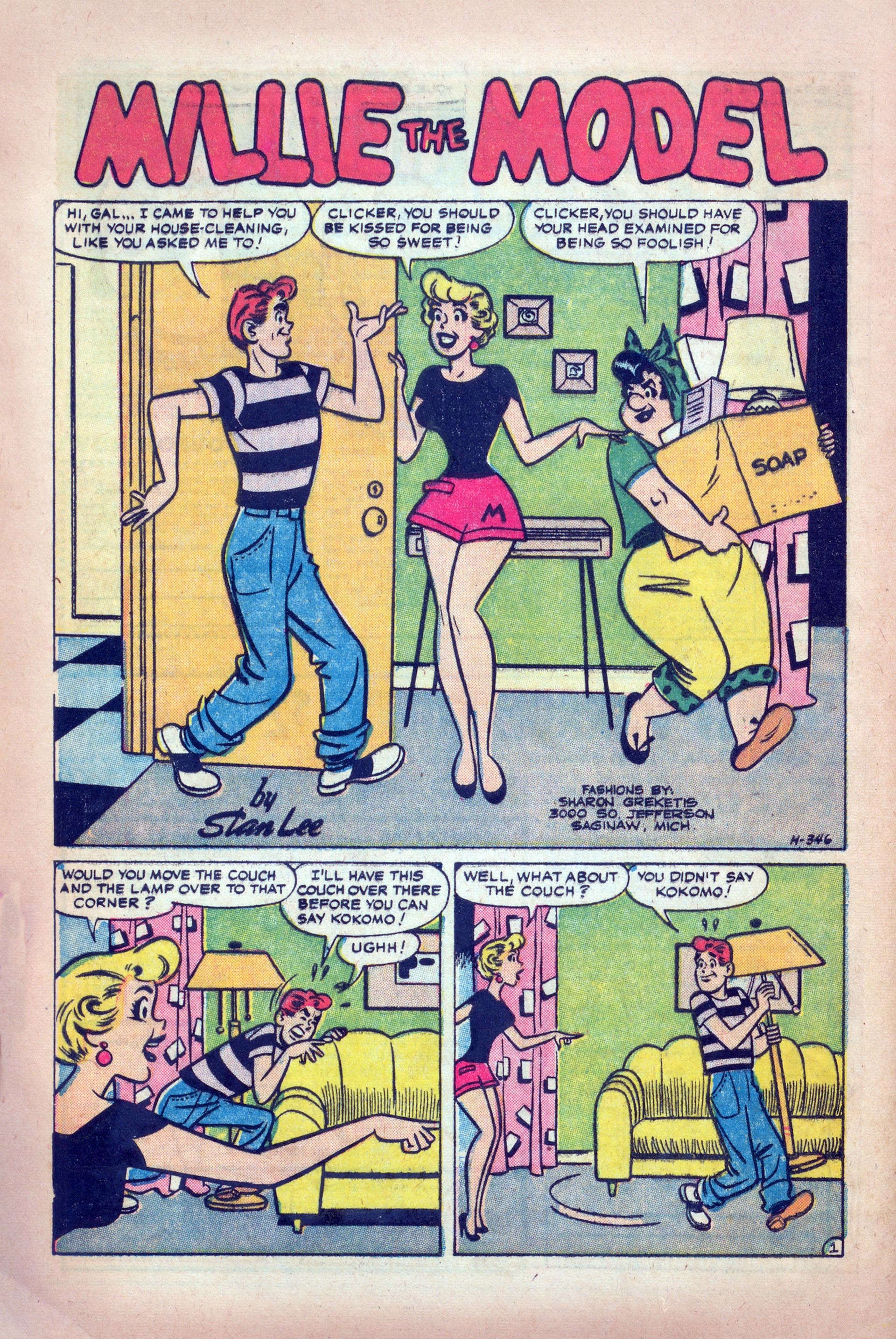 Read online Millie the Model comic -  Issue #67 - 28