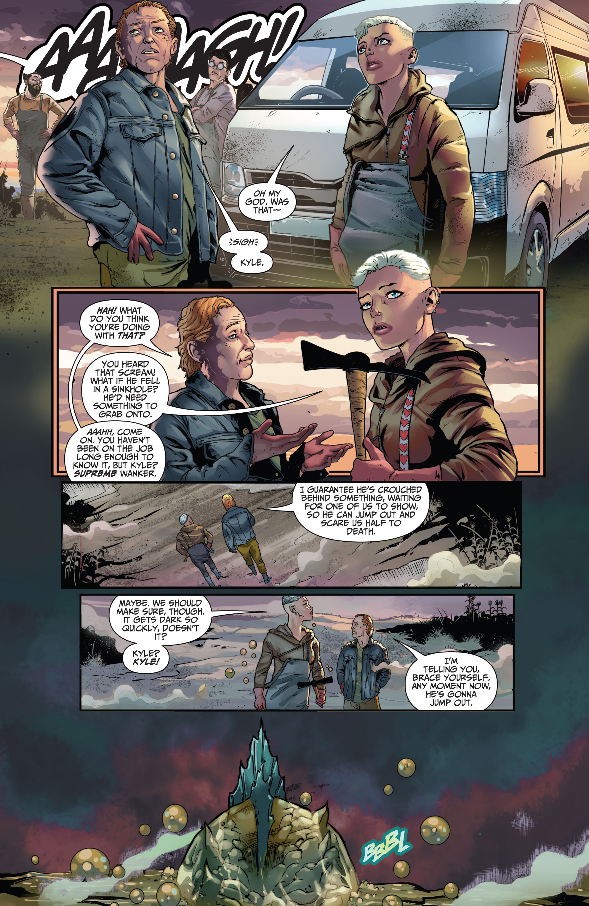 Read online Van Helsing: From the Depths comic -  Issue # Full - 5