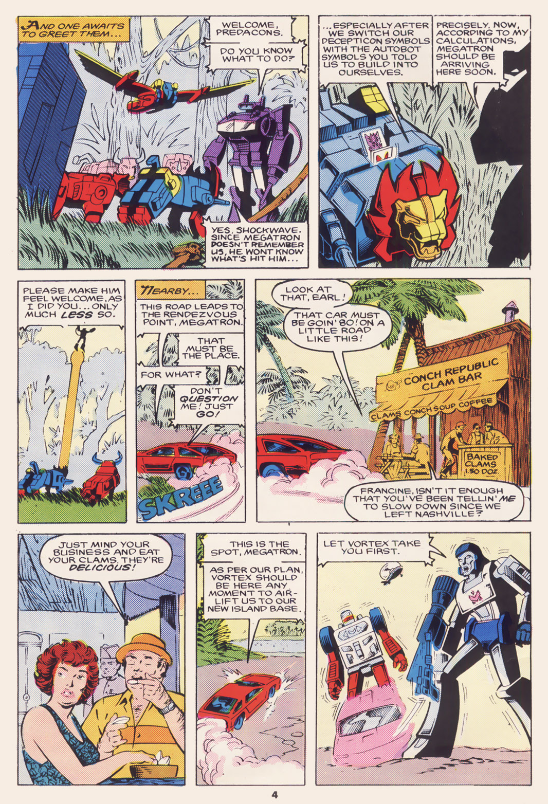 Read online The Transformers (UK) comic -  Issue #108 - 4