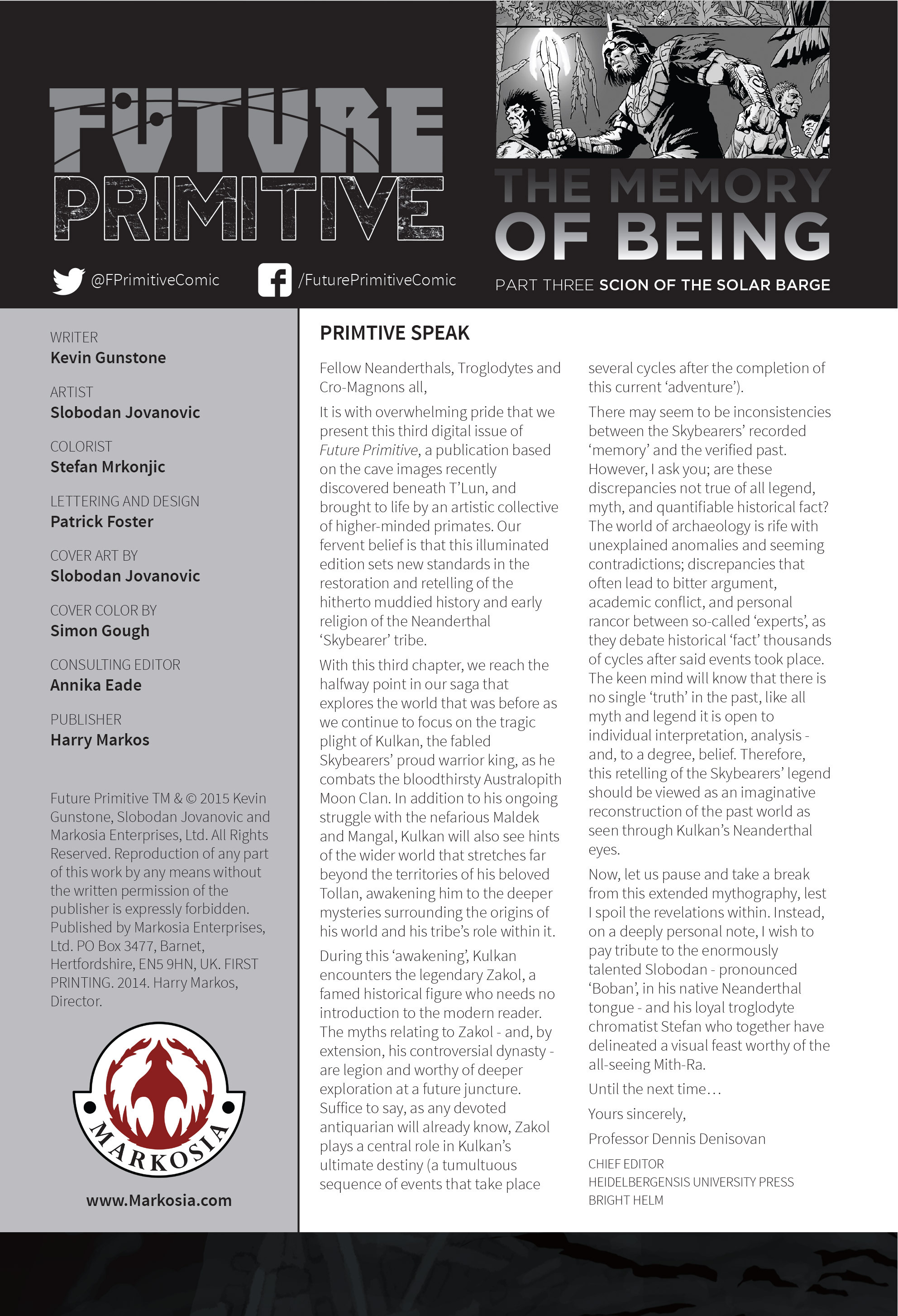 Read online Future Primitive comic -  Issue #3 - 3