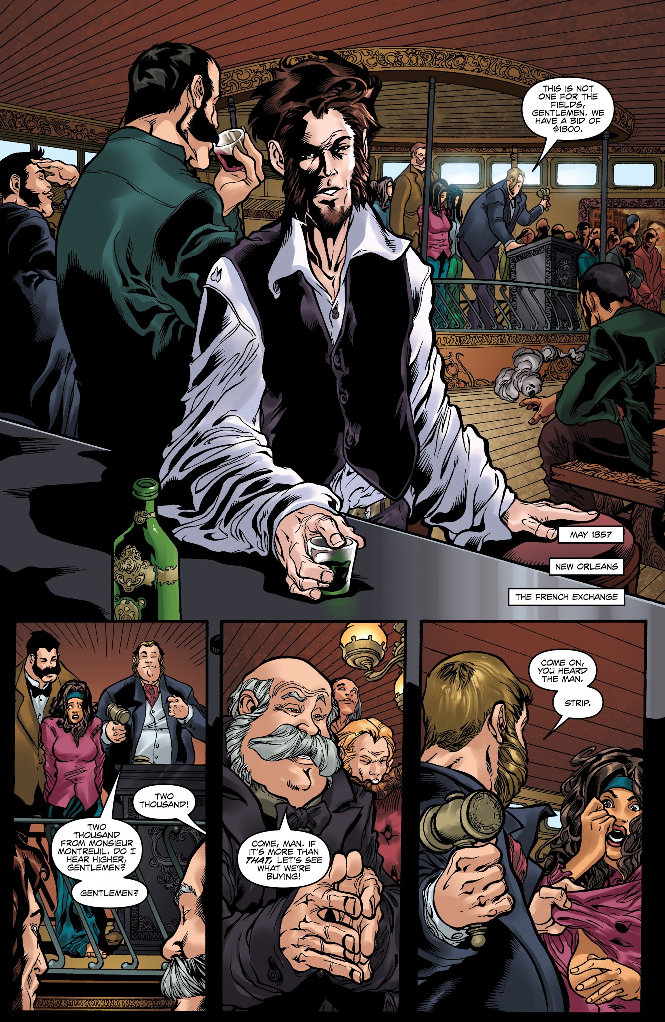 Read online George R.R. Martin's Fevre Dream comic -  Issue #1 - 5