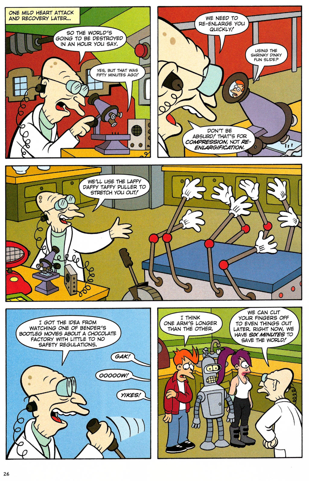 Read online Futurama Comics comic -  Issue #29 - 21