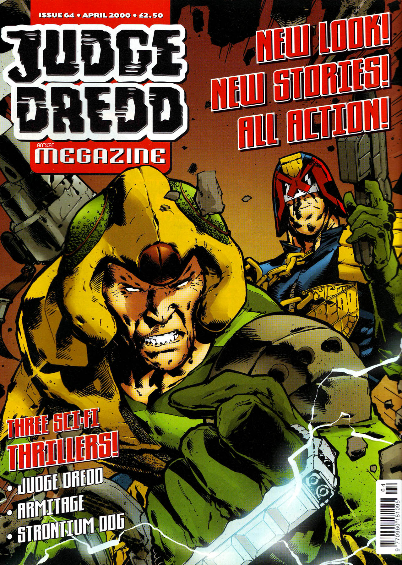 Read online Judge Dredd Megazine (vol. 3) comic -  Issue #64 - 1
