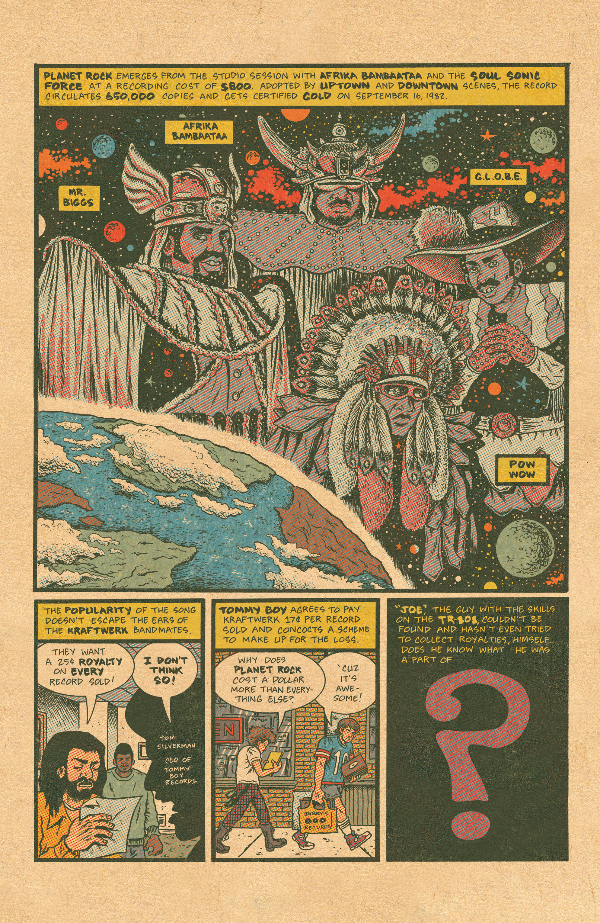 Read online Free Comic Book Day 2014 comic -  Issue # Hip Hop Family Tree Two-in-One - 28