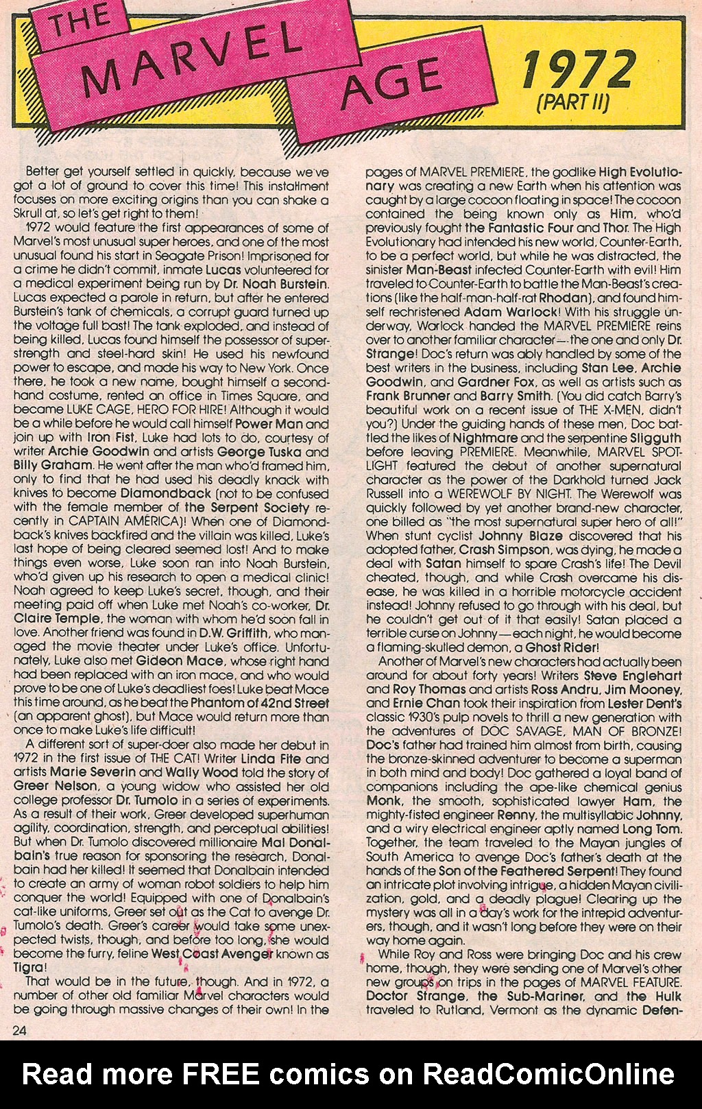 Read online Marvel Age comic -  Issue #42 - 24