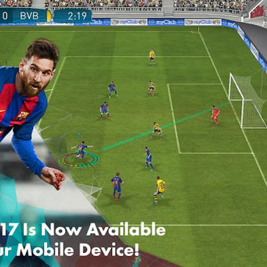  PES2017 PRO EVOLUTION SOCCER beautiful game to your mobile device.