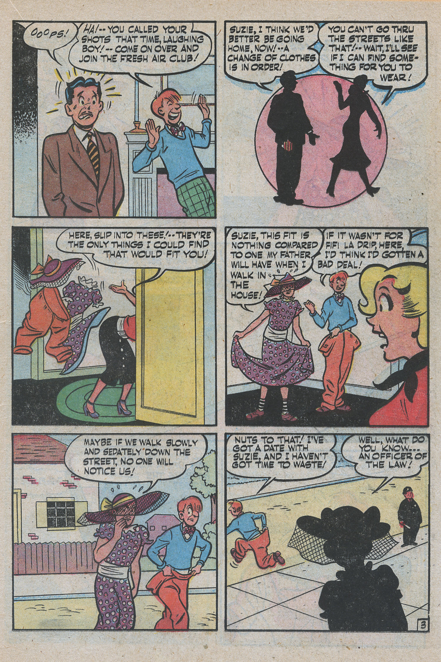 Read online Pep Comics comic -  Issue #95 - 19