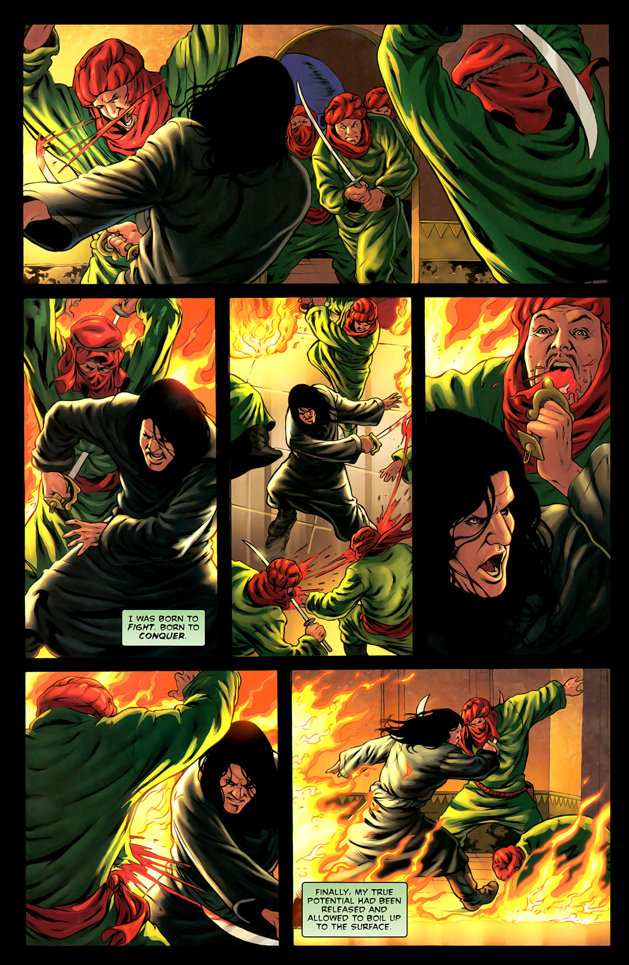 Read online Highlander Origins: The Kurgan comic -  Issue #1 - 31