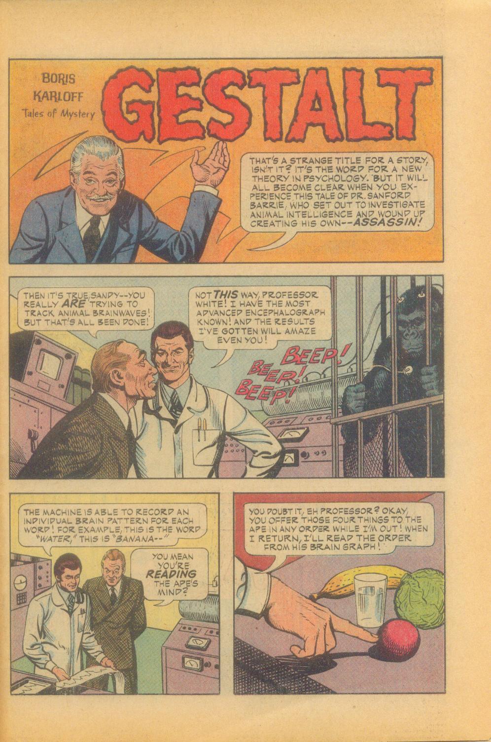Read online Boris Karloff Tales of Mystery comic -  Issue #44 - 43