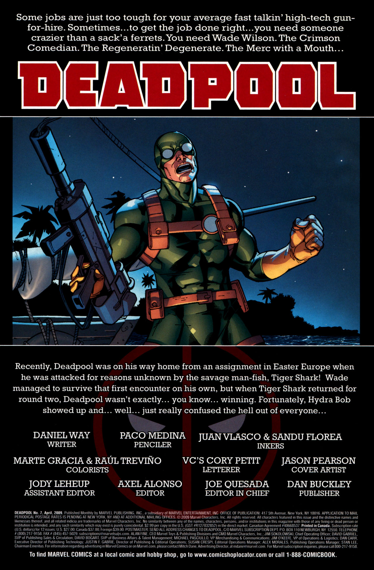 Read online Deadpool (2008) comic -  Issue #7 - 2