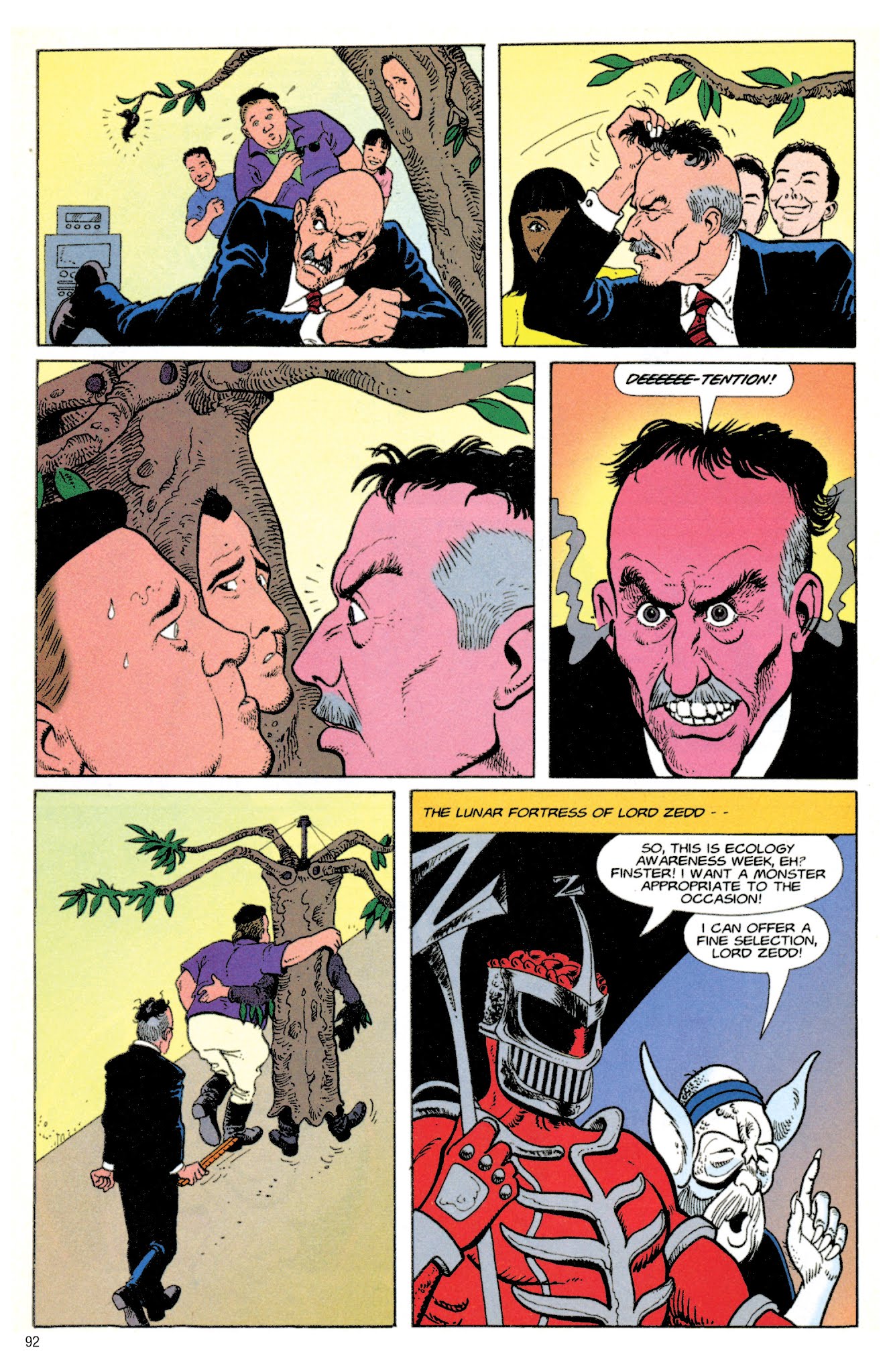 Read online Mighty Morphin Power Rangers Archive comic -  Issue # TPB 1 (Part 1) - 92