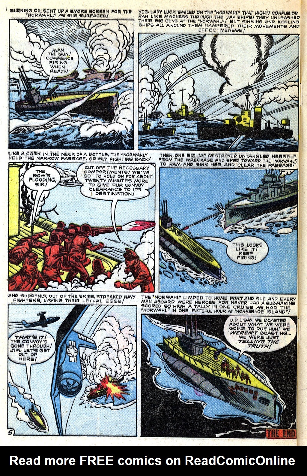 Read online Navy Combat comic -  Issue #19 - 32