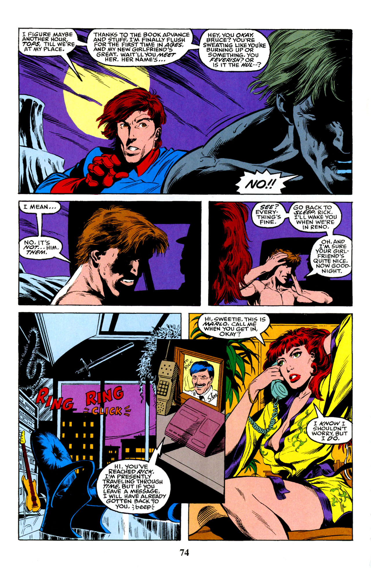 Read online Hulk Visionaries: Peter David comic -  Issue # TPB 6 - 76