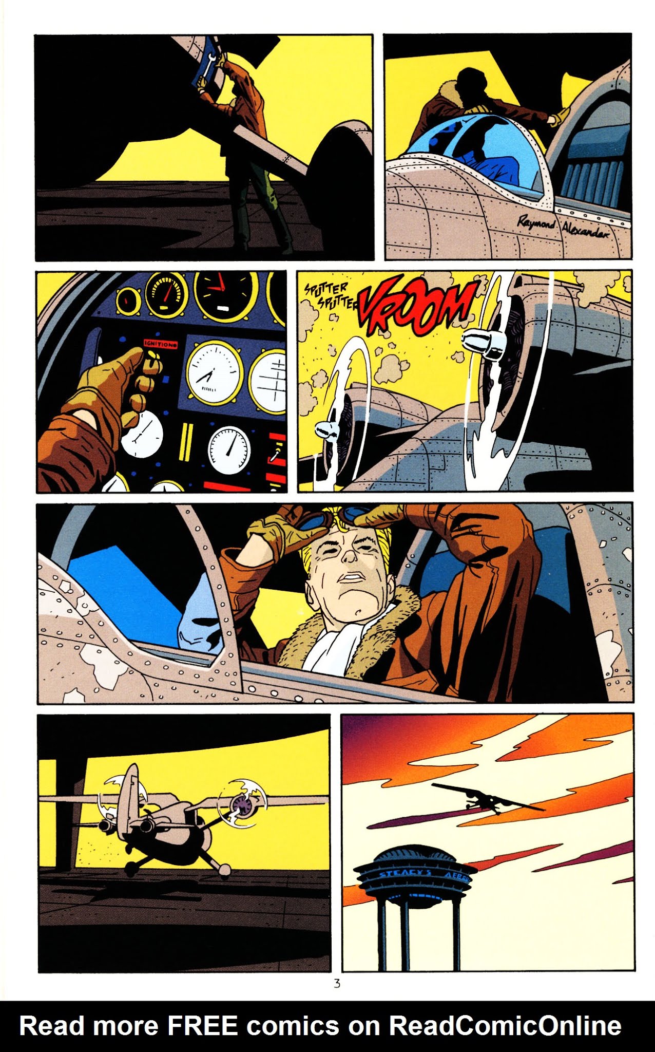Read online Terminal City: Aerial Graffiti comic -  Issue #1 - 4