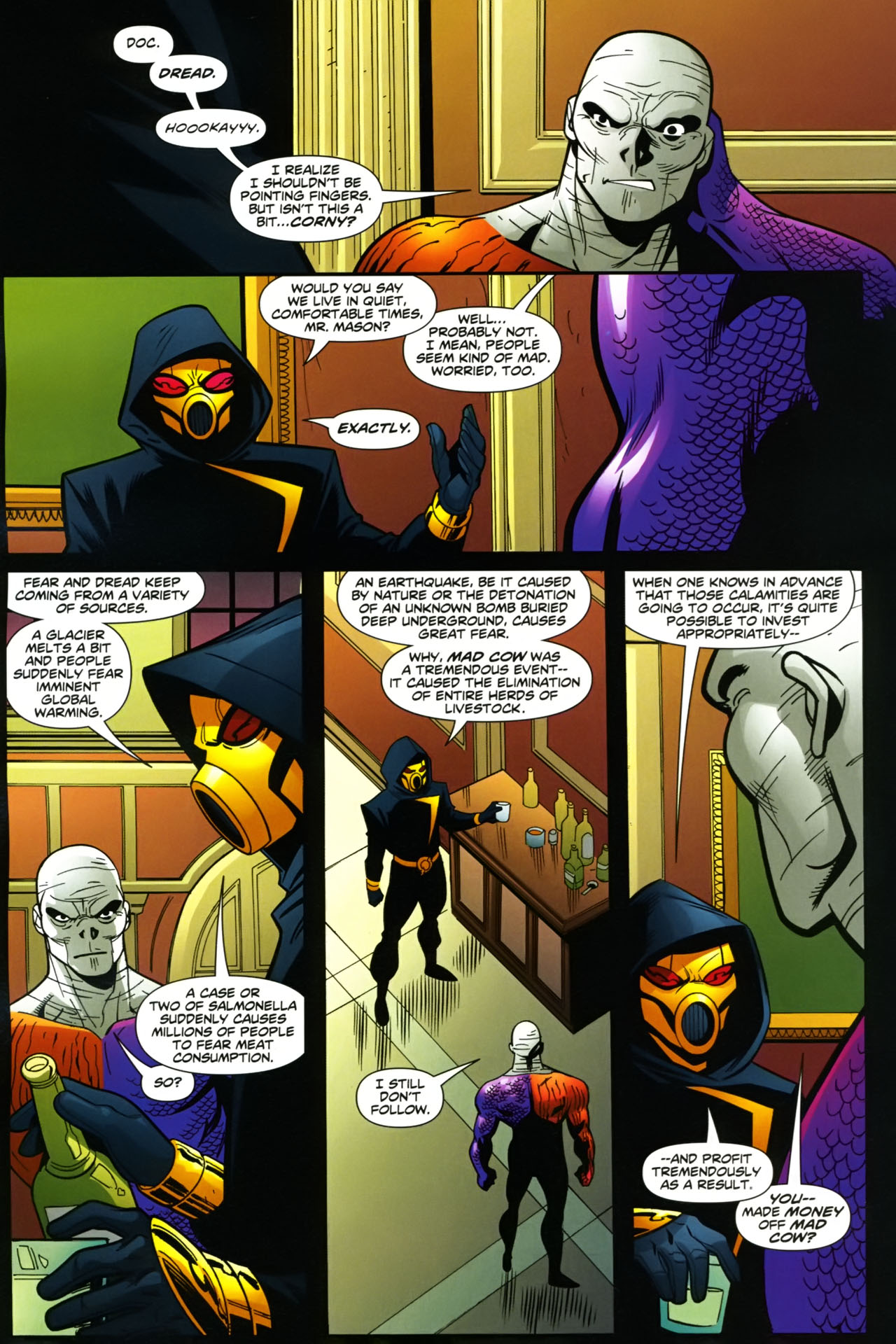 Read online Metamorpho: Year One comic -  Issue #4 - 14