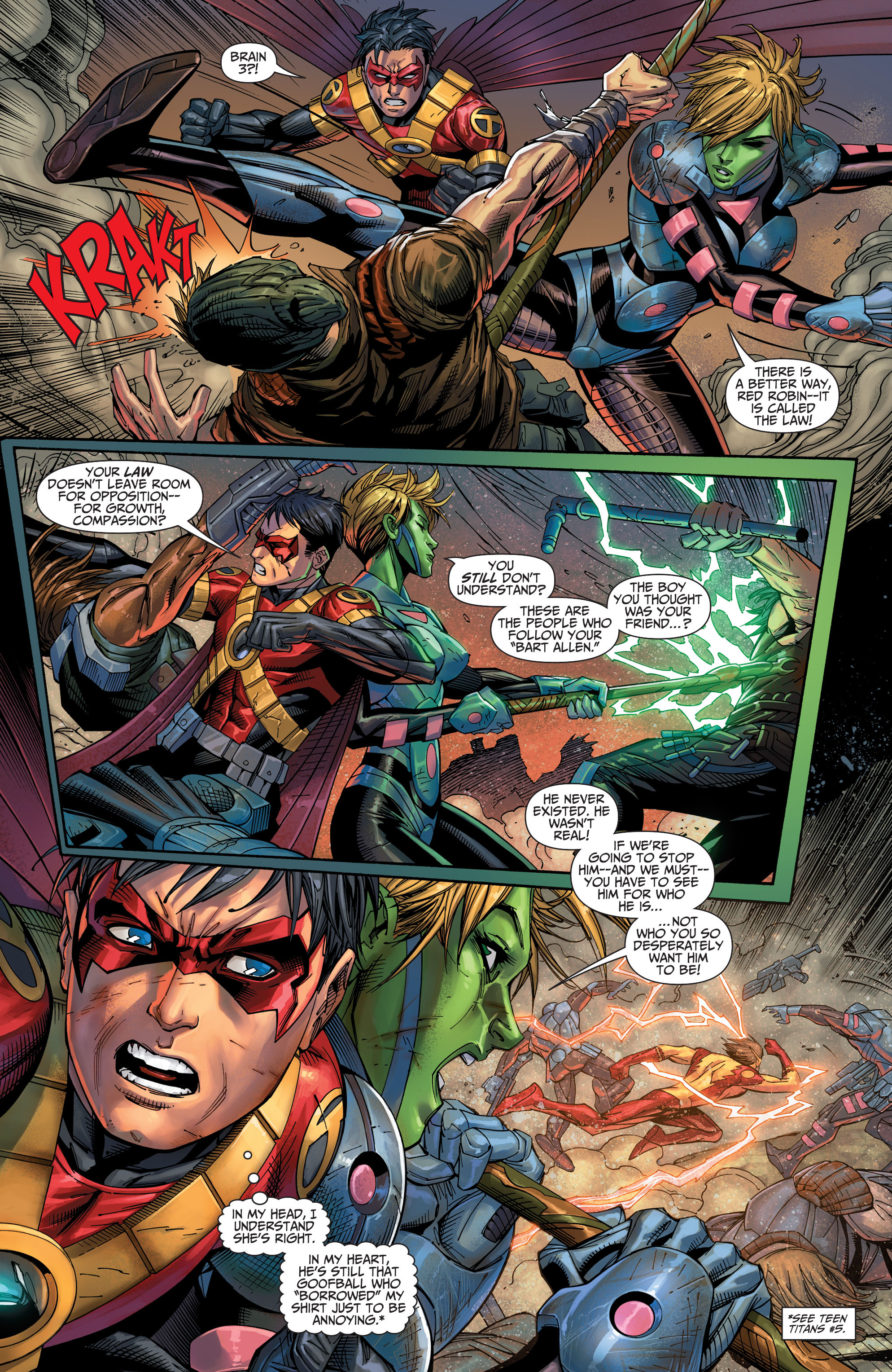 Read online Teen Titans (2011) comic -  Issue #28 - 8