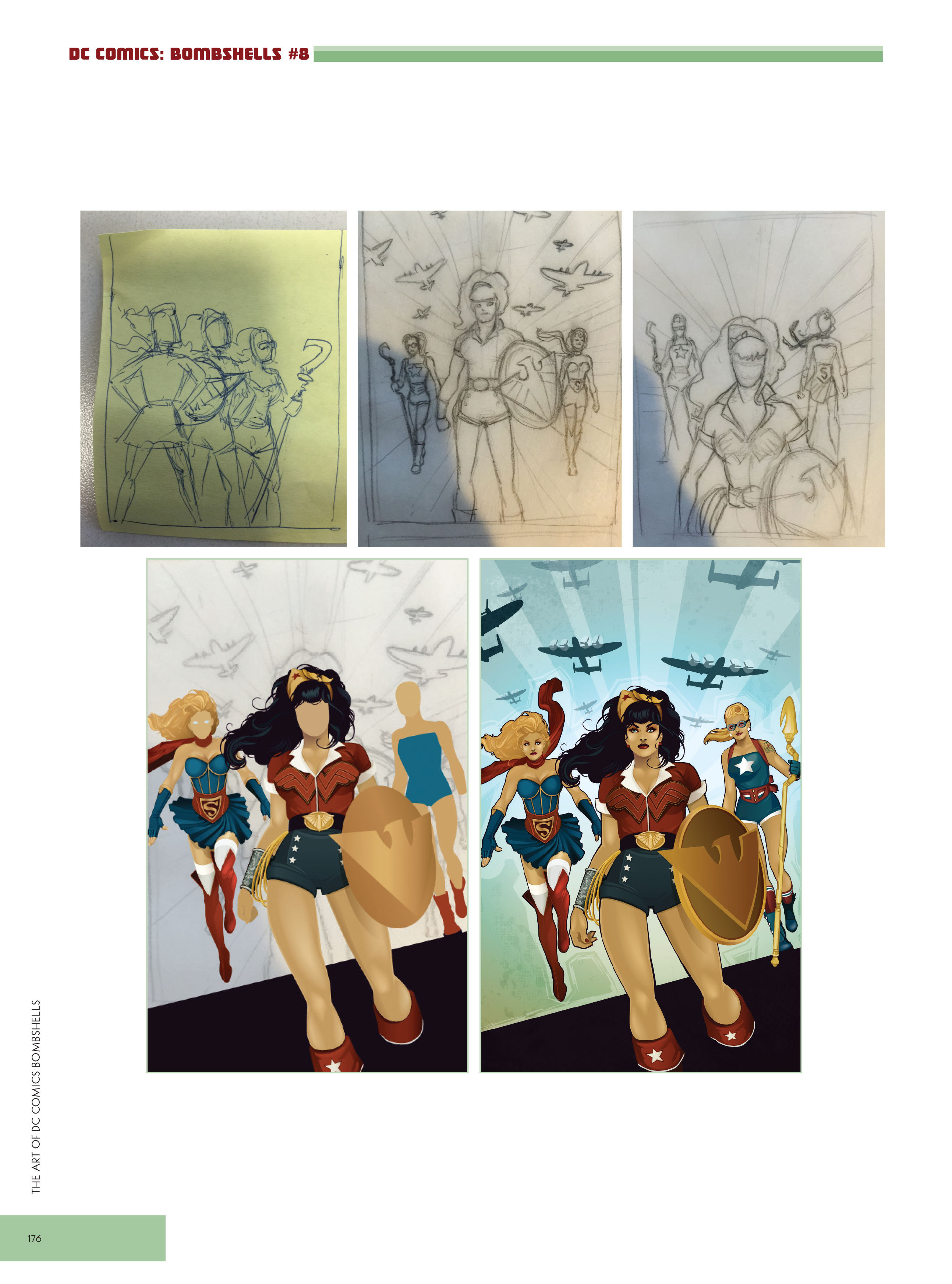 Read online The Art of DC Comics Bombshells comic -  Issue # TPB (Part 2) - 34