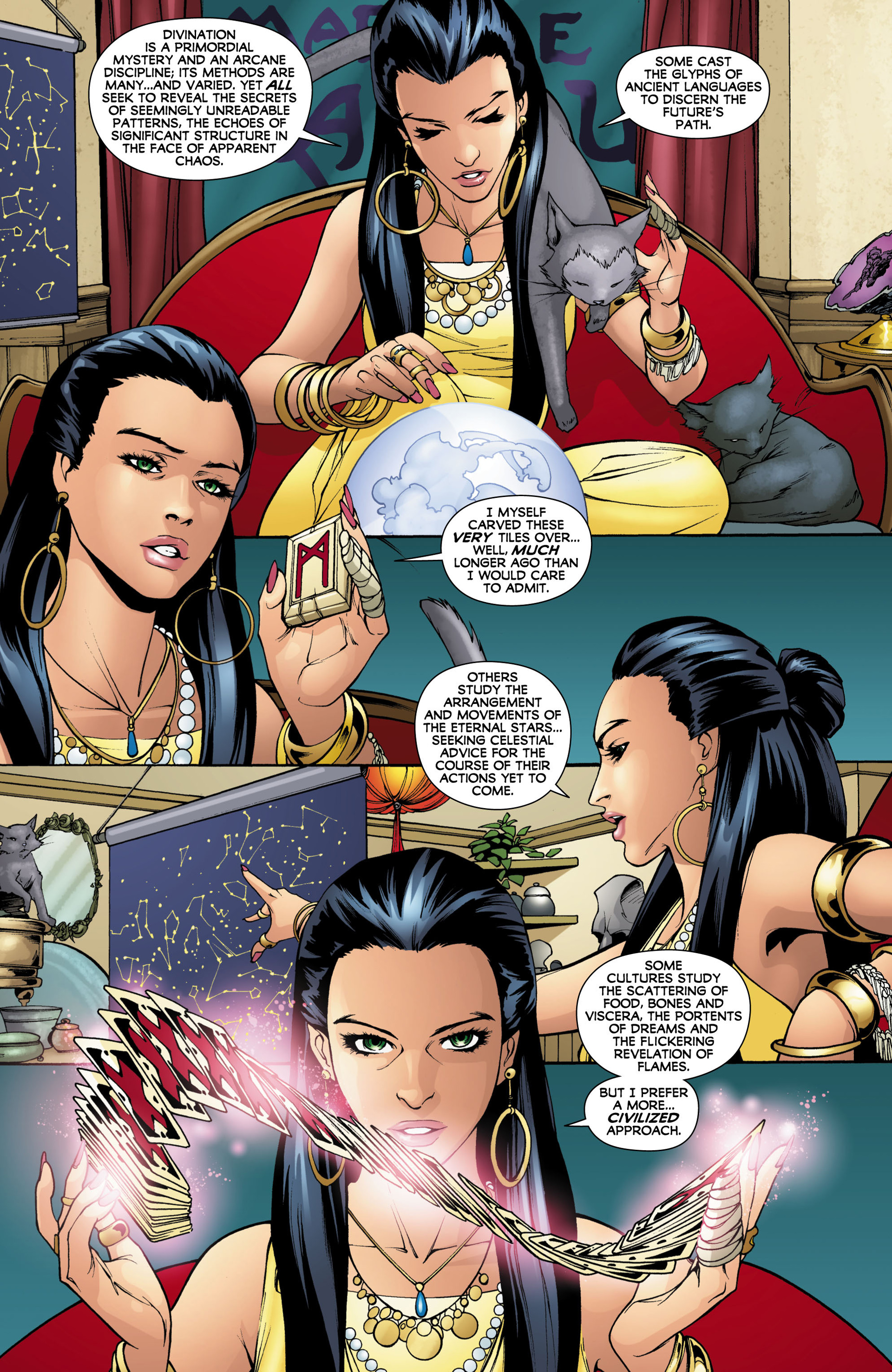 Read online Madame Xanadu comic -  Issue #29 - 3