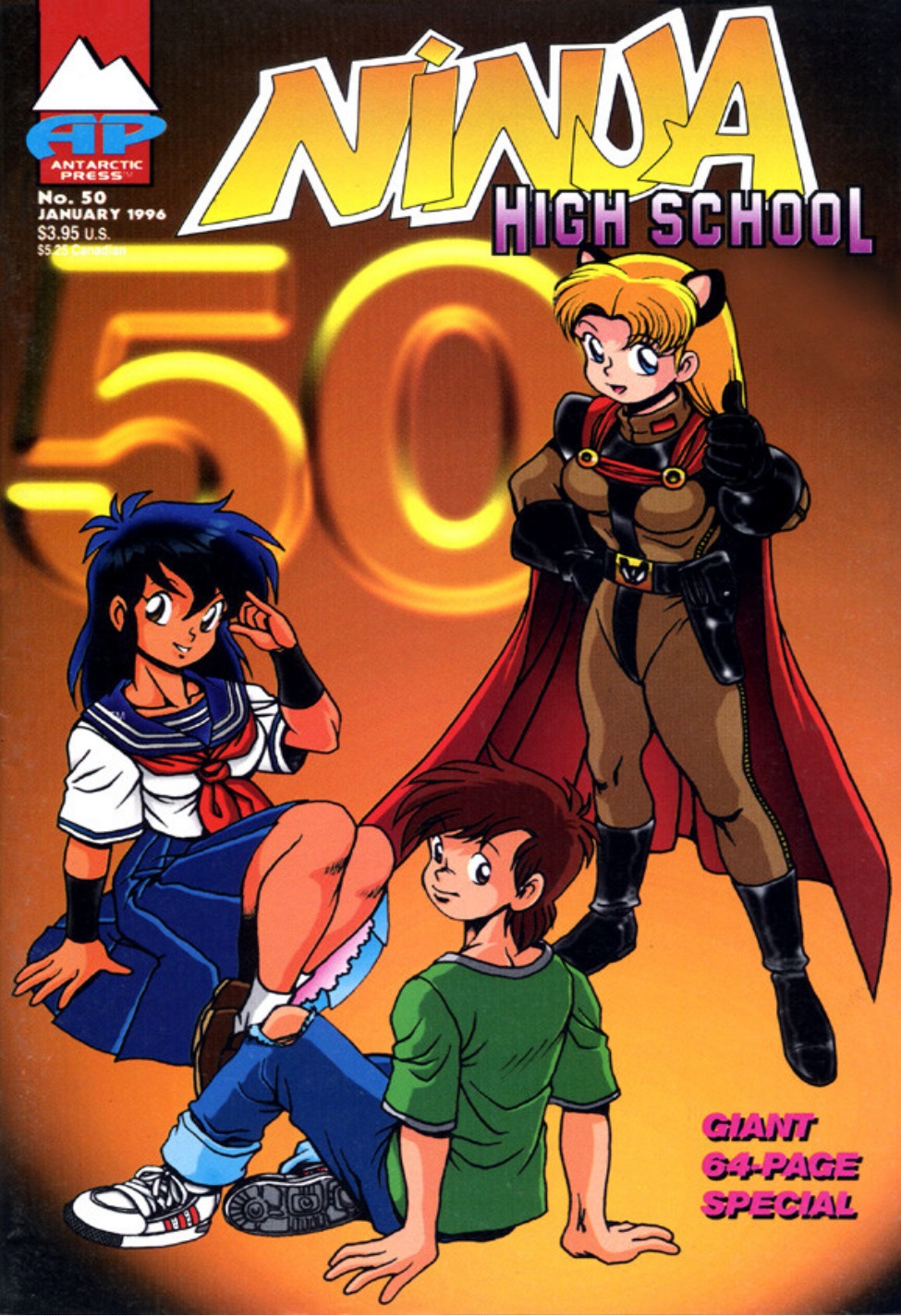 Read online Ninja High School (1986) comic -  Issue #50 - 1