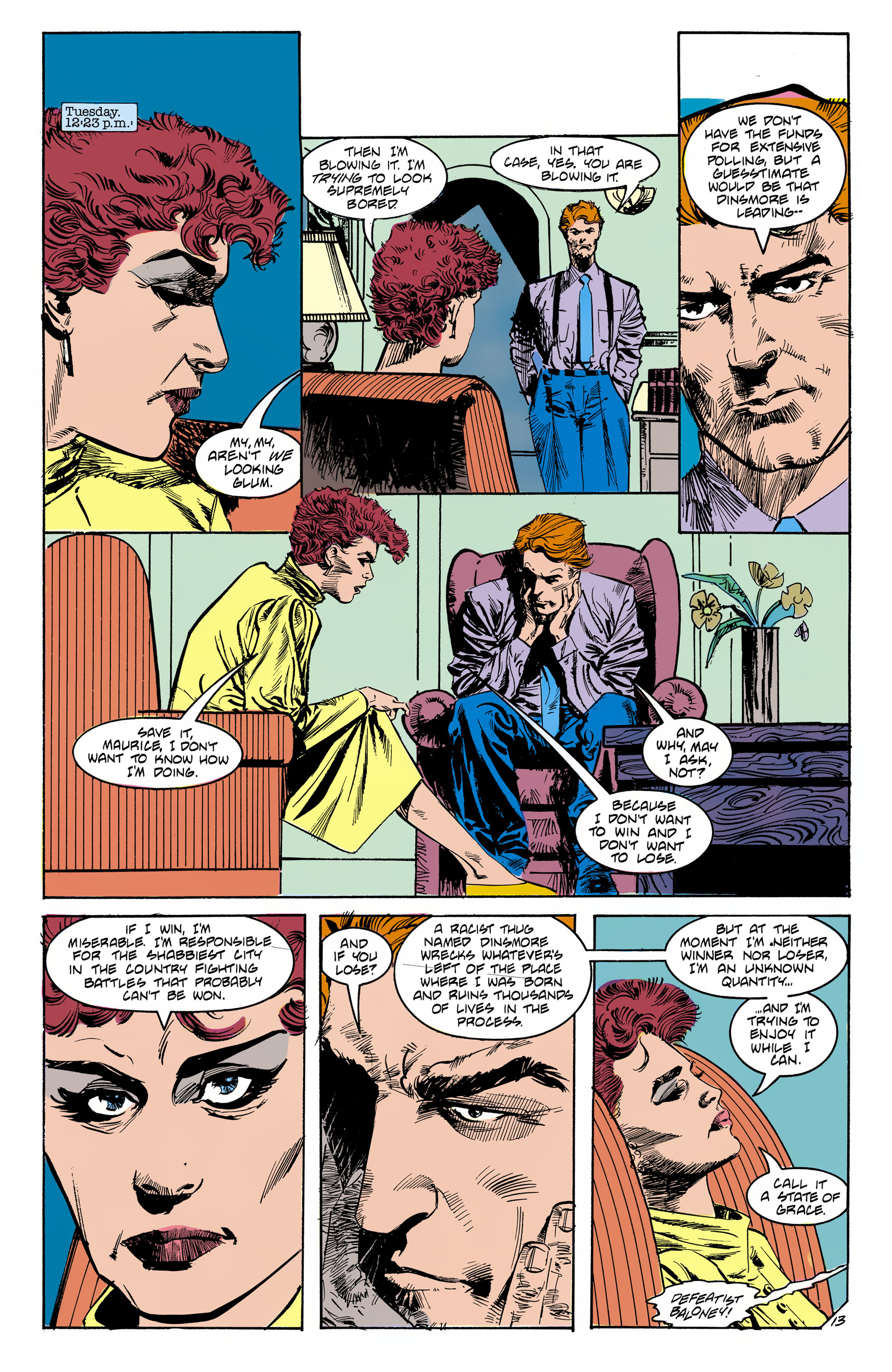 Read online The Question (1987) comic -  Issue #23 - 14