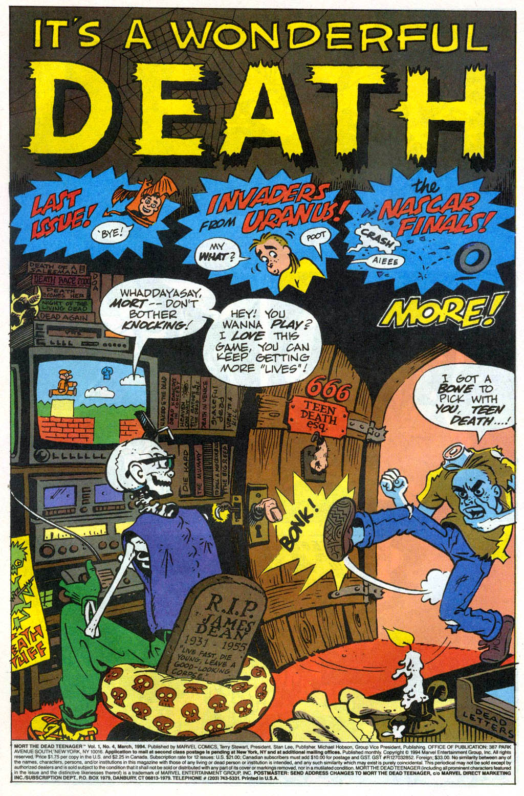 Read online Mort The Dead Teenager comic -  Issue #4 - 2