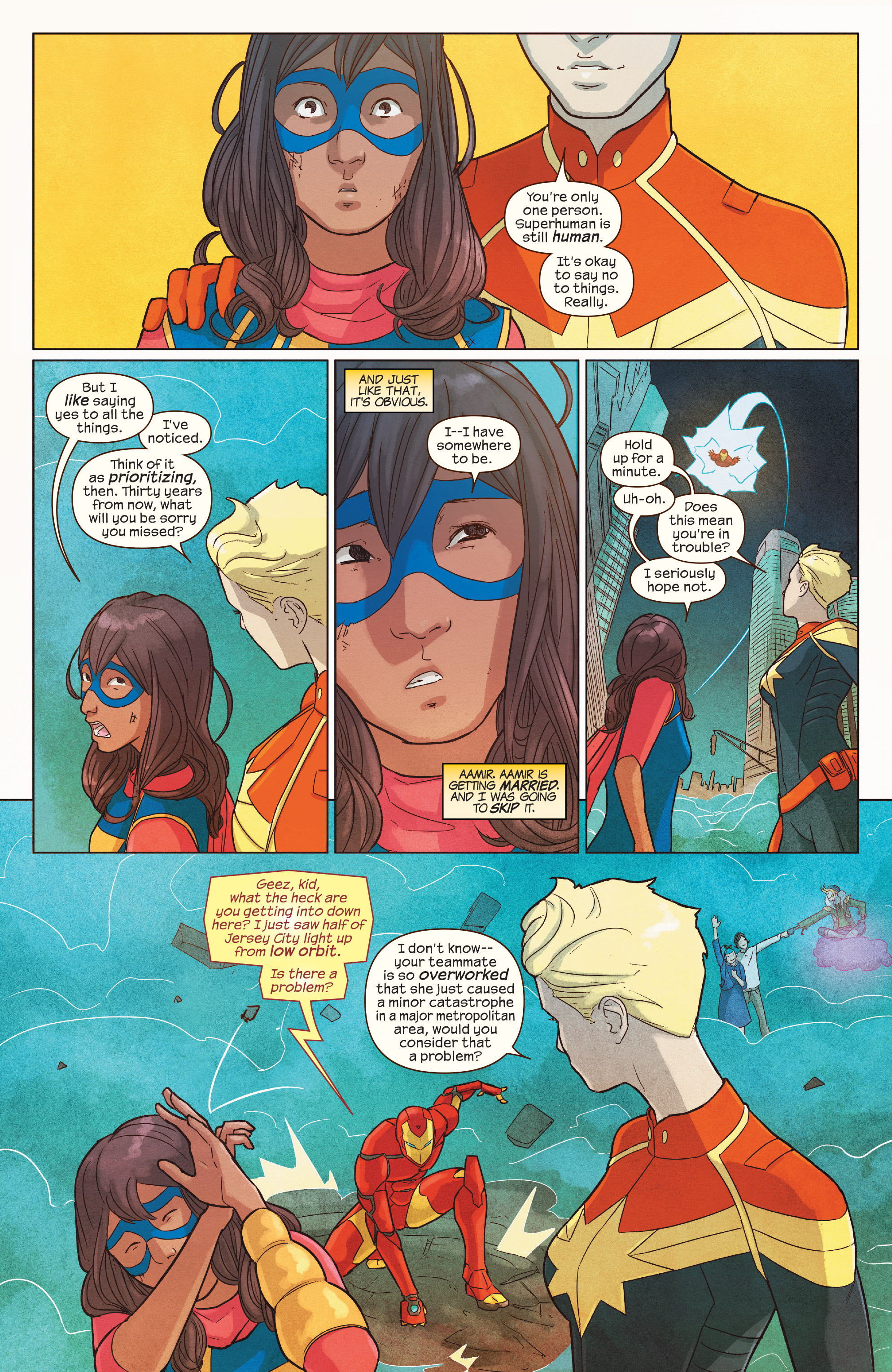 Read online Ms. Marvel (2016) comic -  Issue #6 - 17