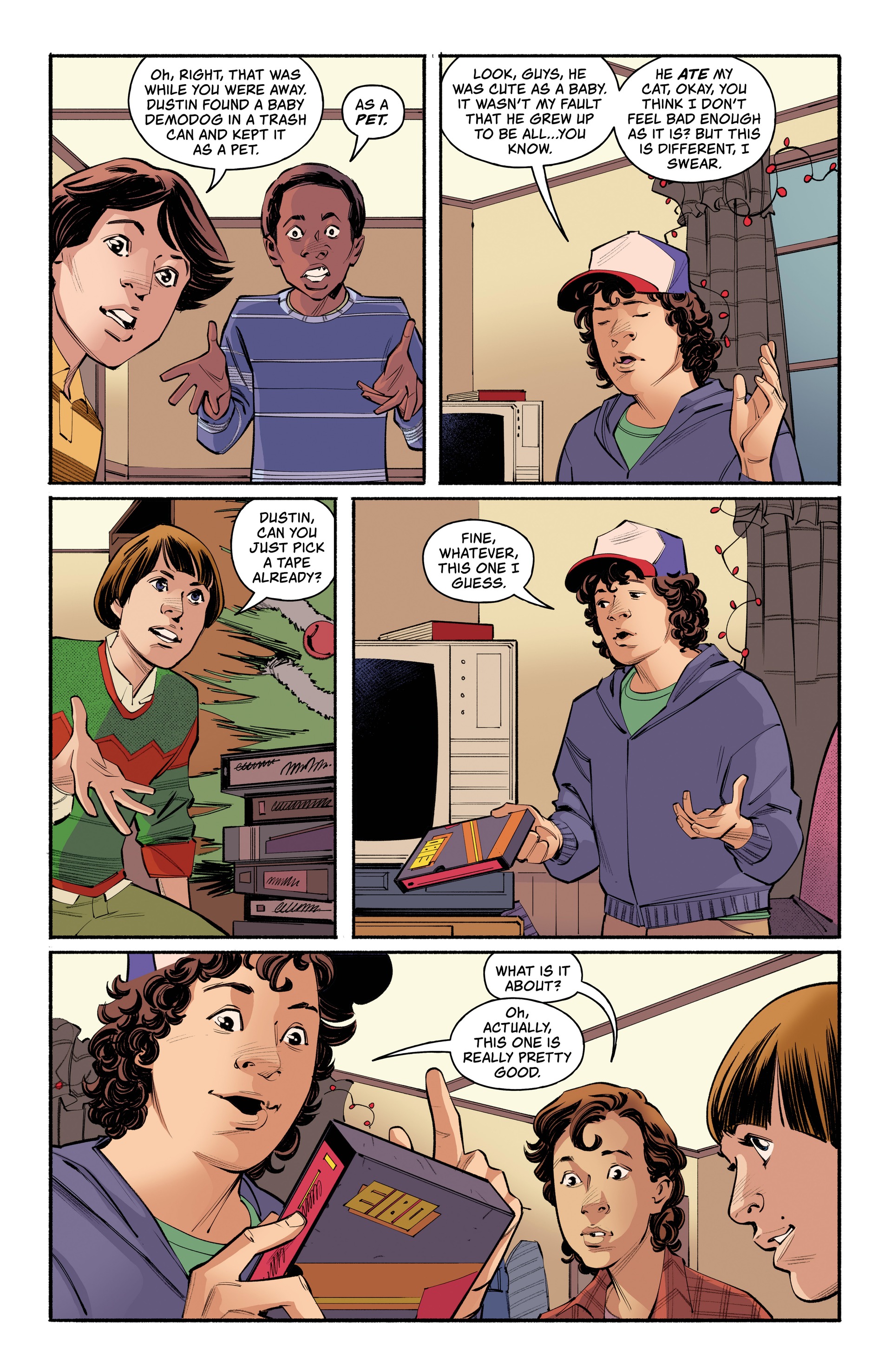 Read online Stranger Things Holiday Specials comic -  Issue # TPB - 60