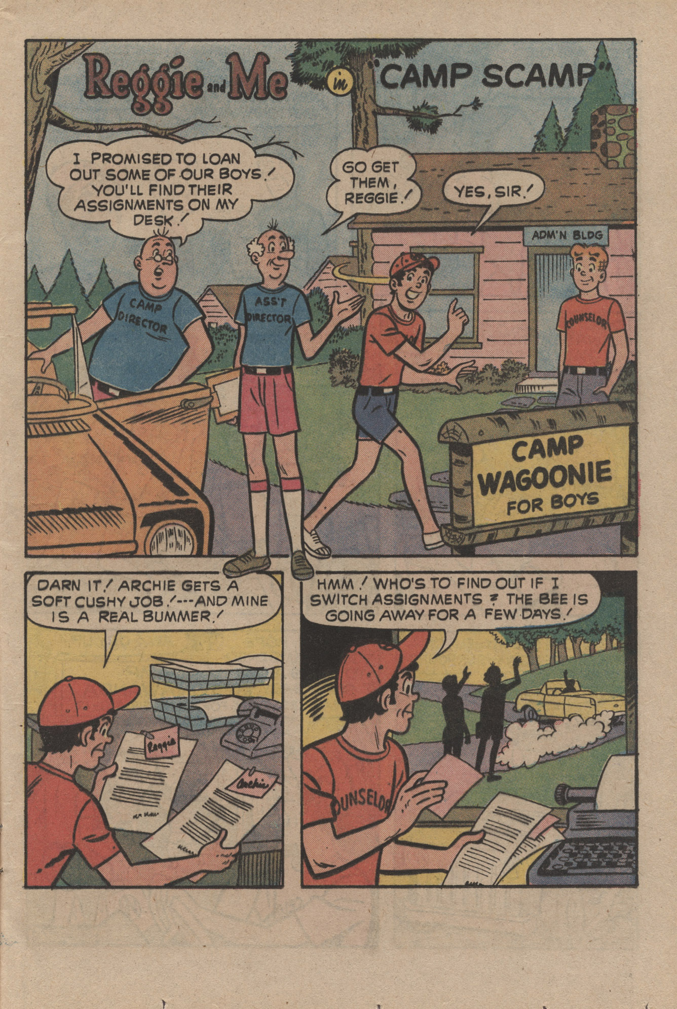 Read online Reggie and Me (1966) comic -  Issue #66 - 13