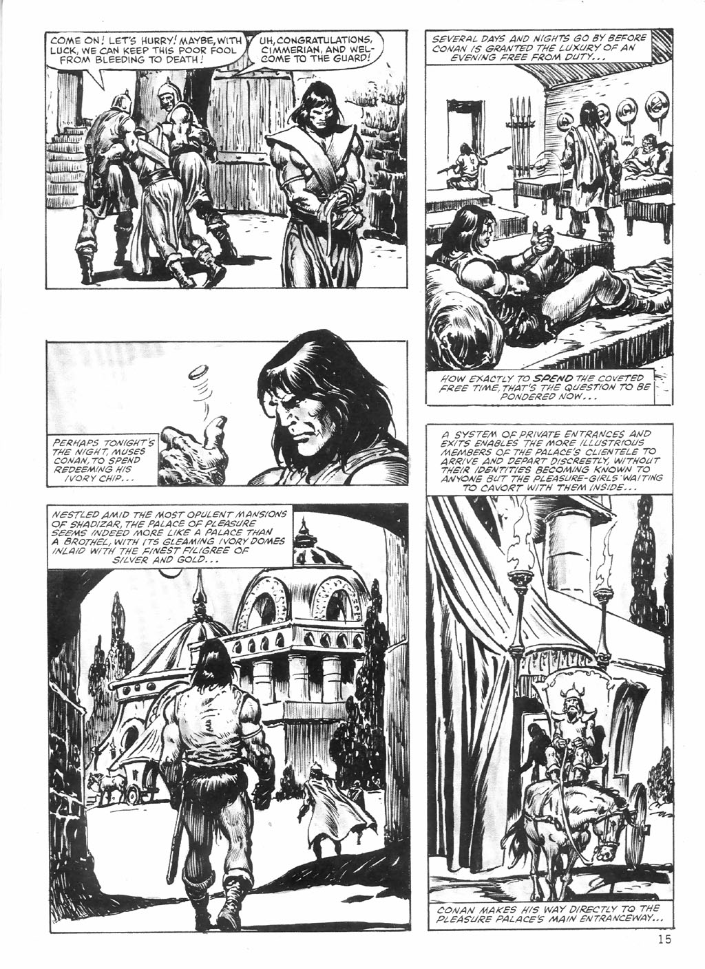 Read online The Savage Sword Of Conan comic -  Issue #81 - 15