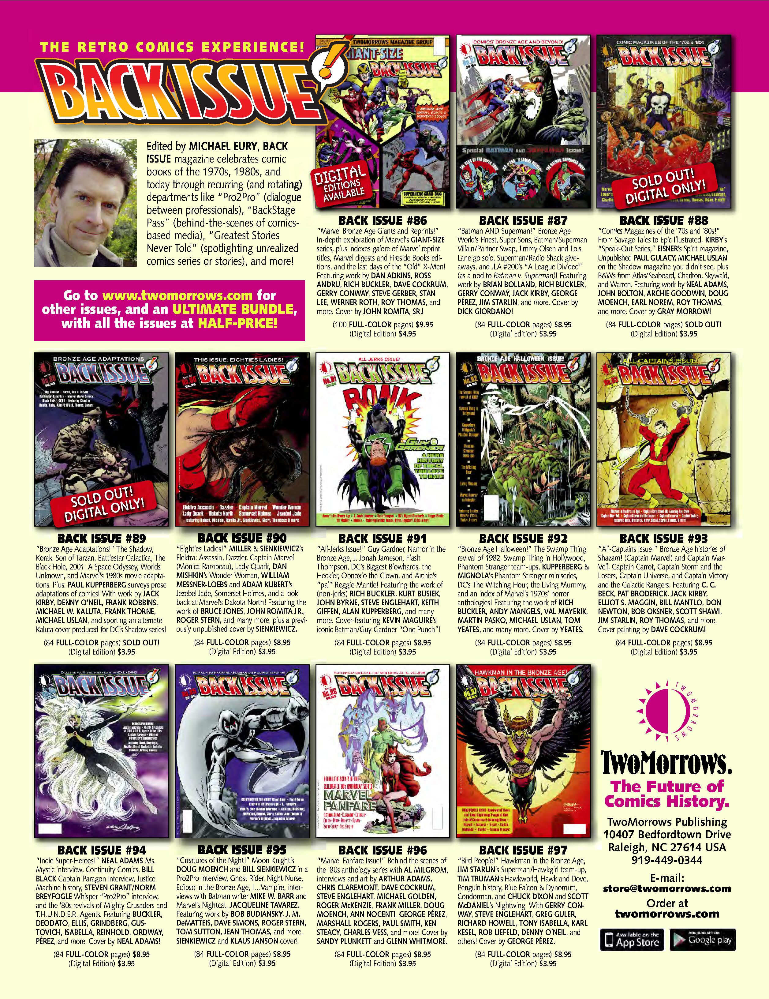 Read online Back Issue comic -  Issue #98 - 2