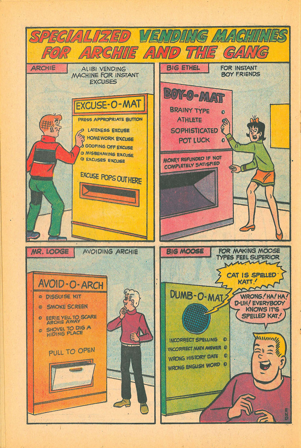 Read online Archie's Joke Book Magazine comic -  Issue #159 - 20