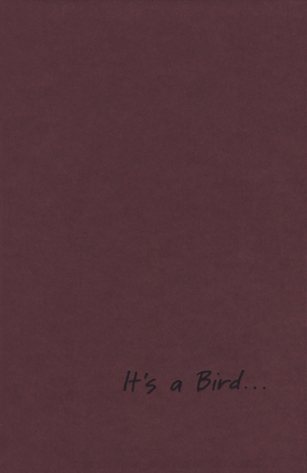 Read online It's a Bird . . . comic -  Issue # TPB - 3