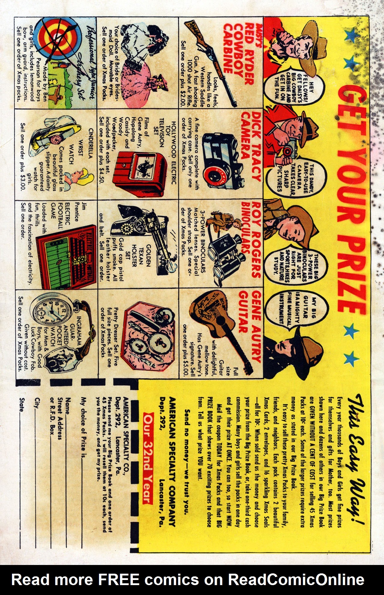 Read online Two Gun Western (1950) comic -  Issue #5 - 36