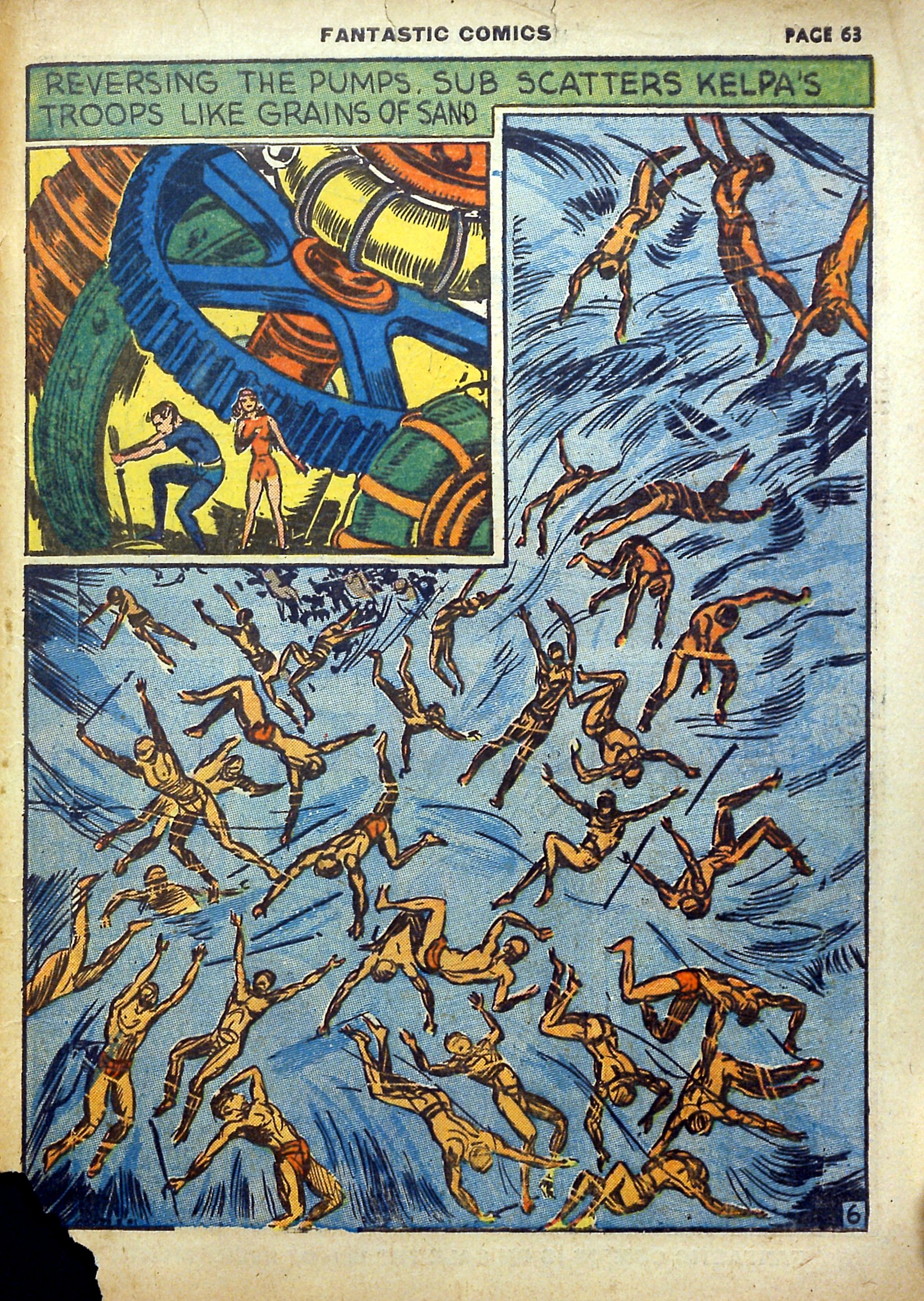 Read online Fantastic Comics comic -  Issue #5 - 64