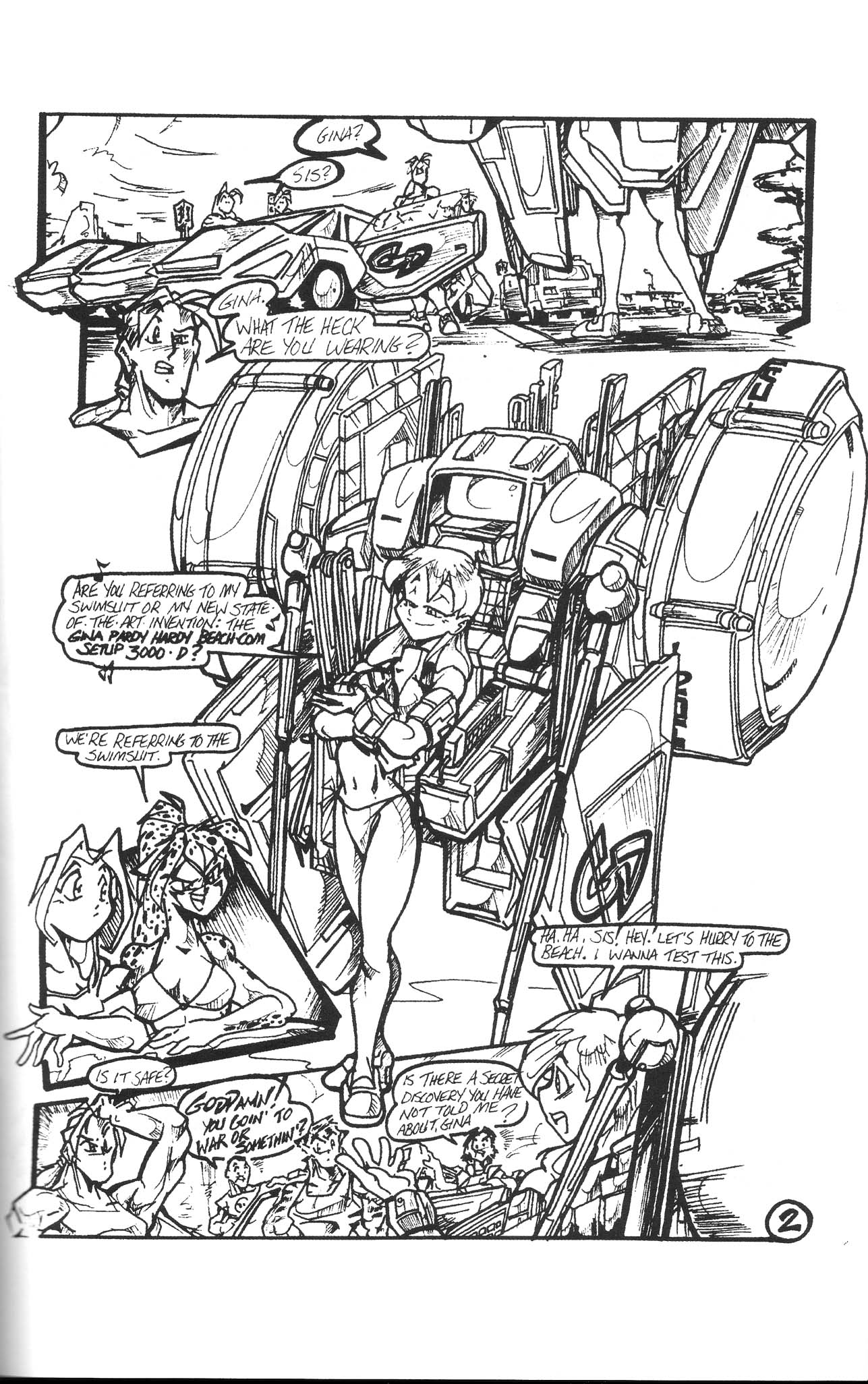 Read online Gold Digger Swimsuit Special comic -  Issue #1 - 16